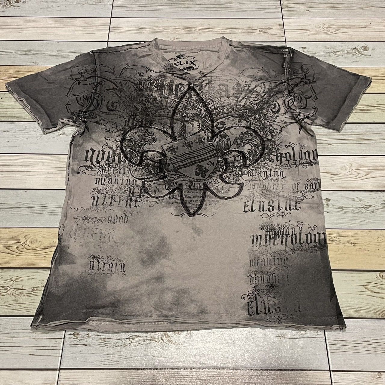 Ed Hardy X Tapout Rare Helix Wings Cross Tee Y2k Affliction Style Hoodie, Sweatshirt | PodTeesHub.com