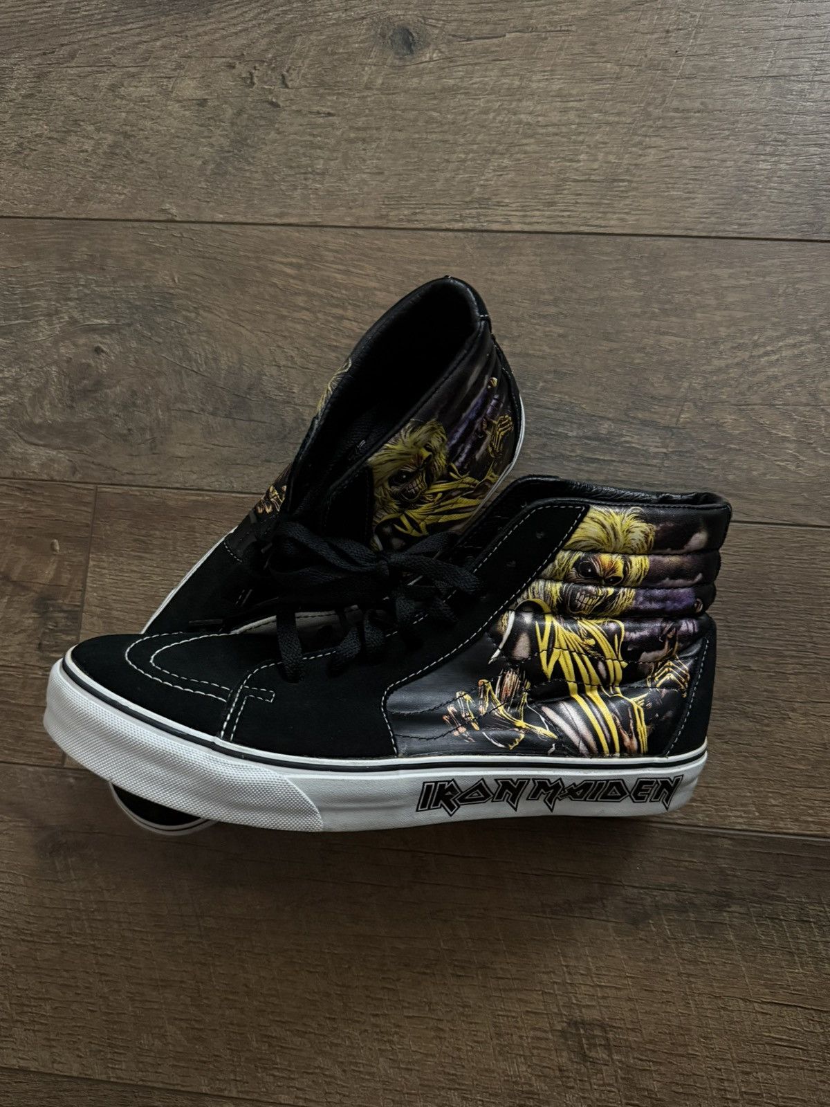 Vans Iron Maiden Sk8 Hi Black T-Shirts, Hoodie, Sweatshirt