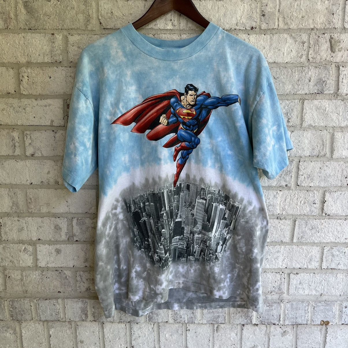 Vintage 1997 Superman Six Flags Park Tee Hoodie, Sweatshirt | PodTeesHub.com