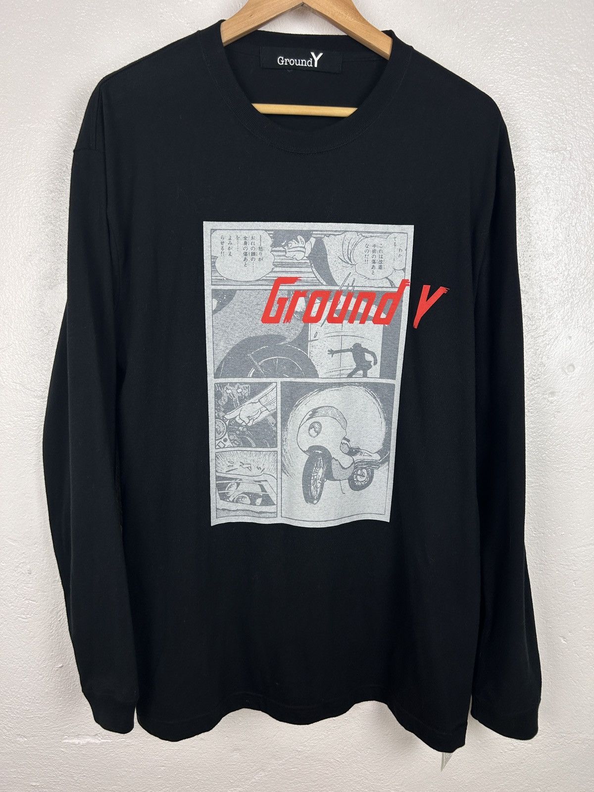 Anime Yohji Yamamoto Ground Y Kamen Rider Anime Long Sleeve Tee Hoodie, Sweatshirt | PodTeesHub.com