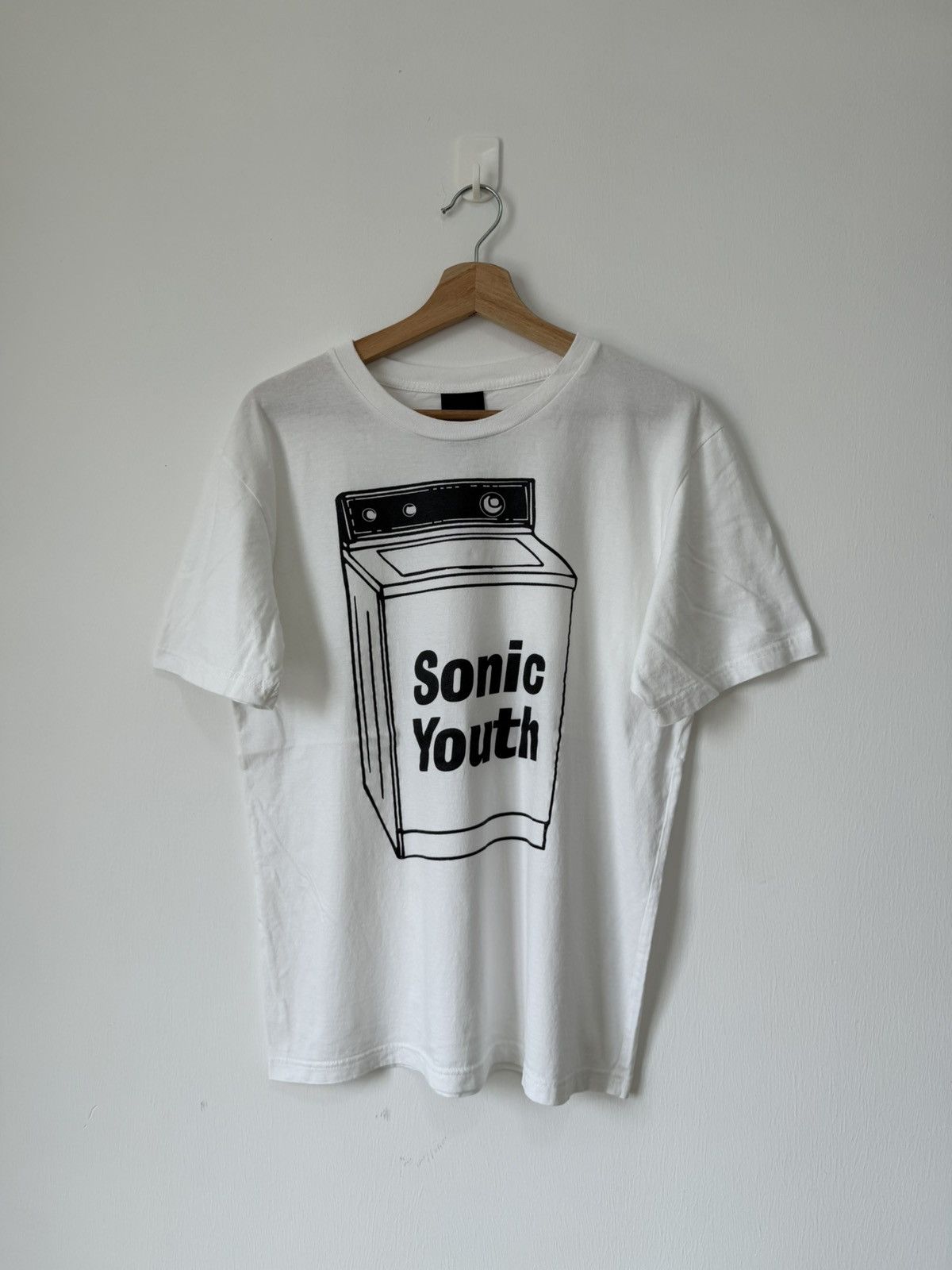 Band Tees Vintage Sonic Youth Washer Machine Band Tee Hoodie, Sweatshirt | PodTeesHub.com