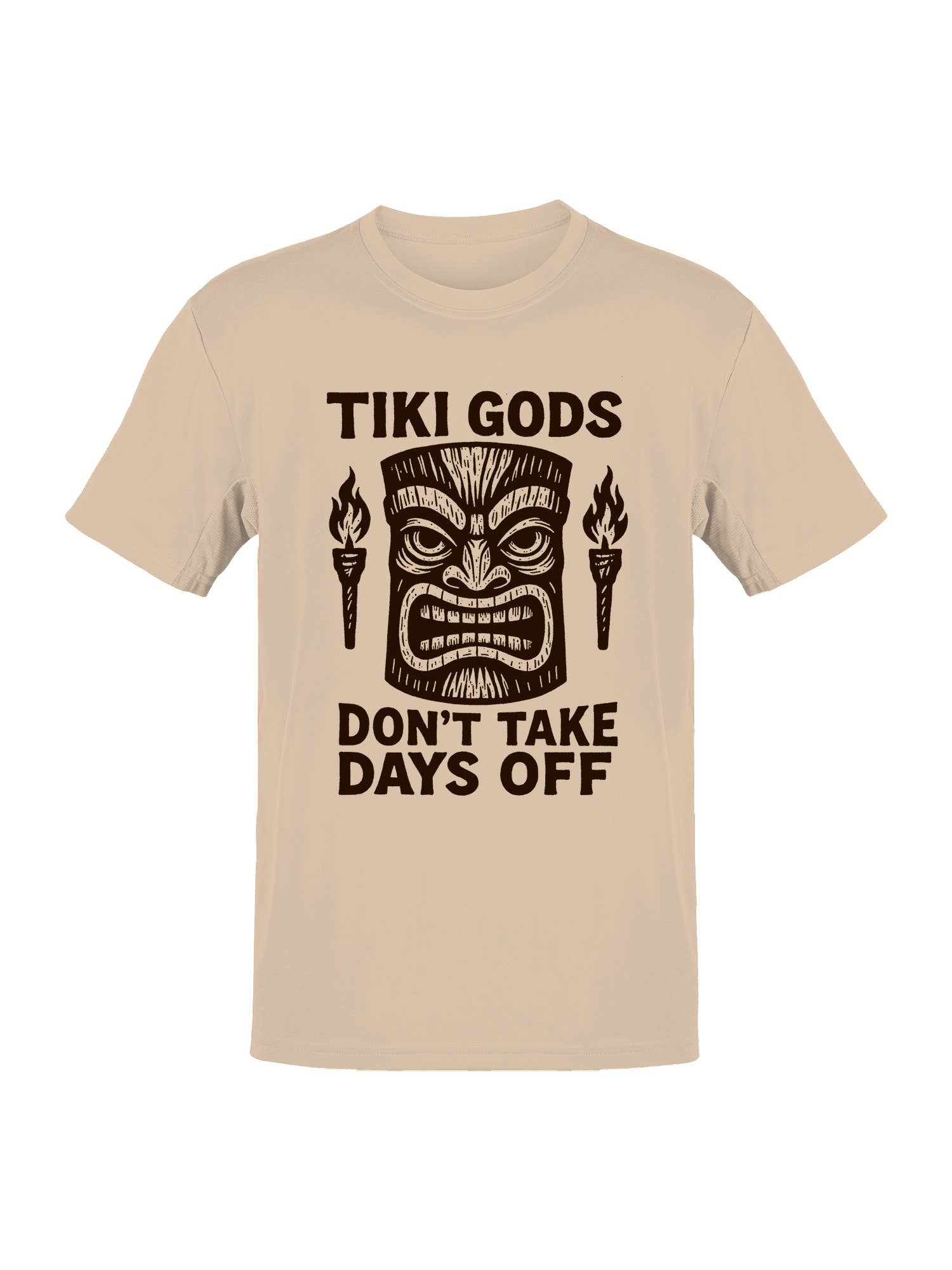 Tiki Gods: No Days Off Motivation Men's T-Shirt Hoodie, Sweatshirt | PodTeesHub.com