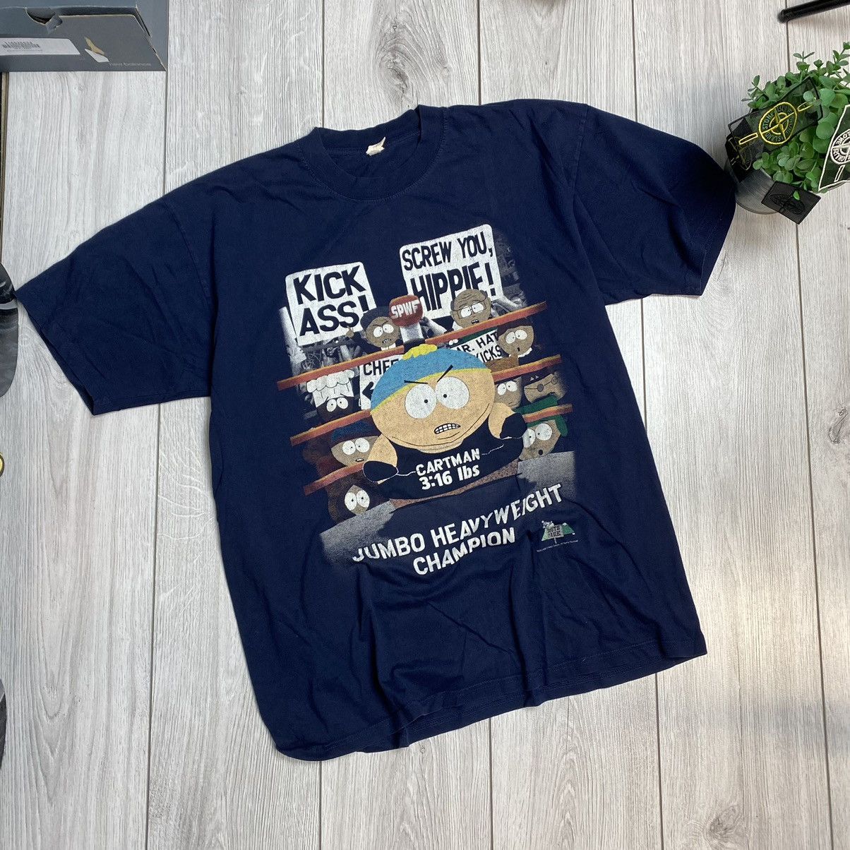 Vintage 1998 South Park Tee Jumbo Heavyweight Champion Vintage Hoodie, Sweatshirt | PodTeesHub.com