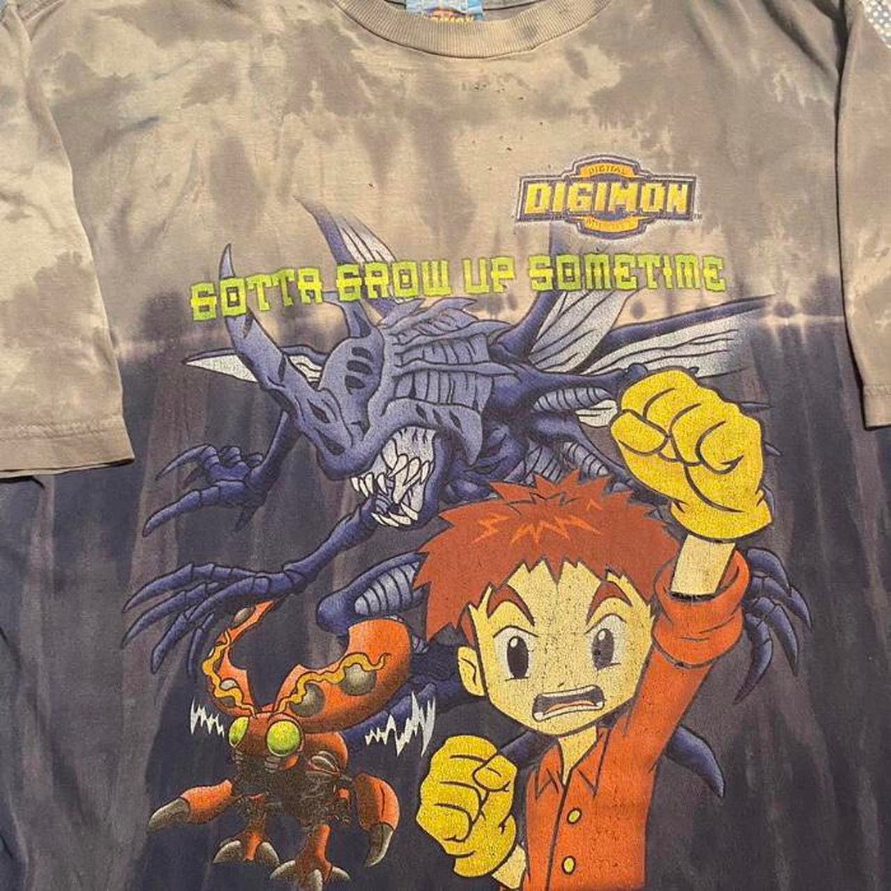 Vintage 1999 Digimon Izzy W Tentomon Kabuterimon Anime Cartoon T-Shirts, Hoodie, Sweatshirt | PodTeesHub.com