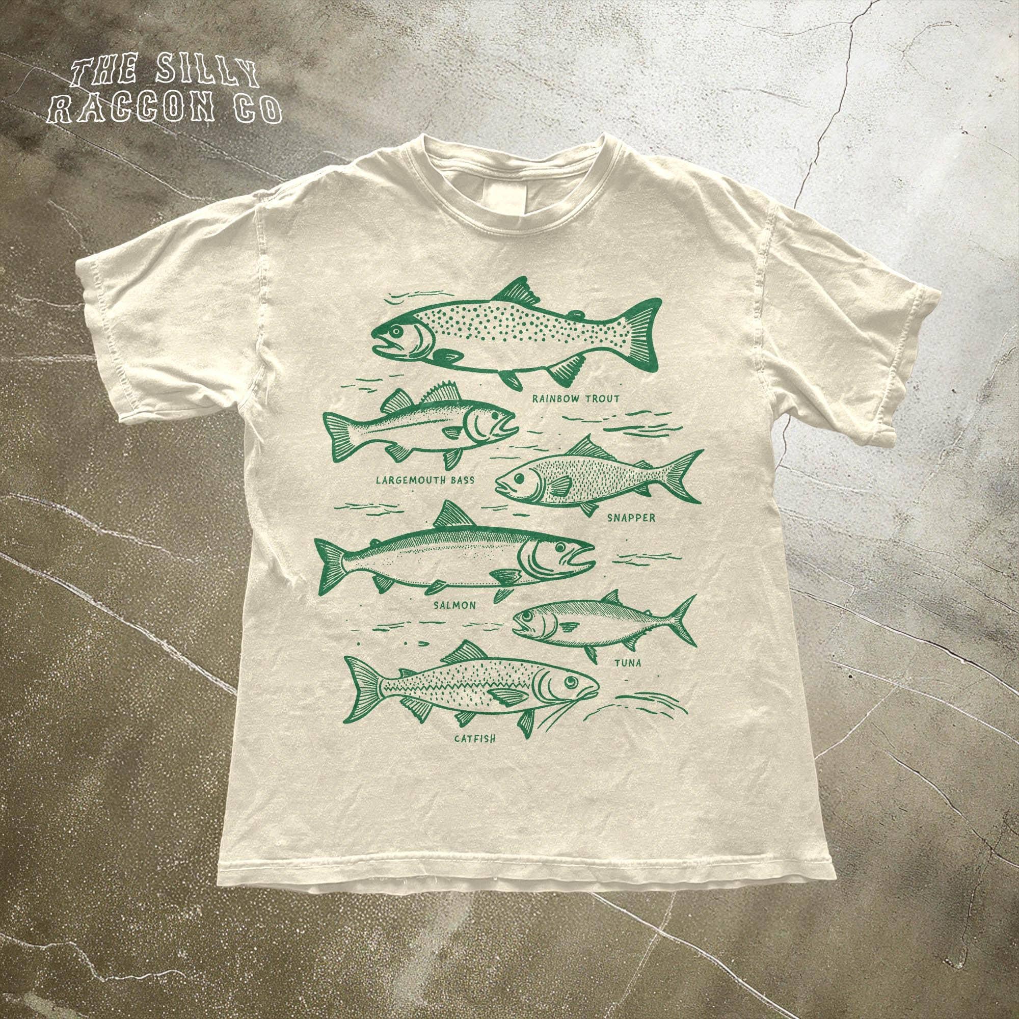 Vintage Fish Tattoo Tee Retro Bass Fishing Lake Life Gift Hoodie, Sweatshirt | PodTeesHub.com