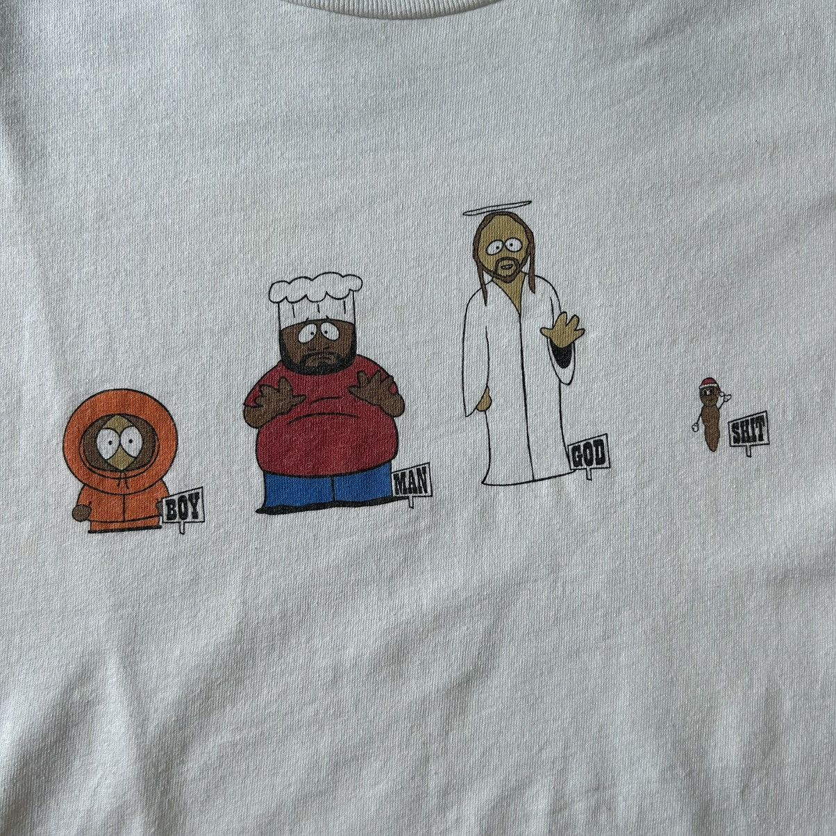 Vintage Rare 90s South Park Boy Man God Sh T Tee Hoodie, Sweatshirt | PodTeesHub.com
