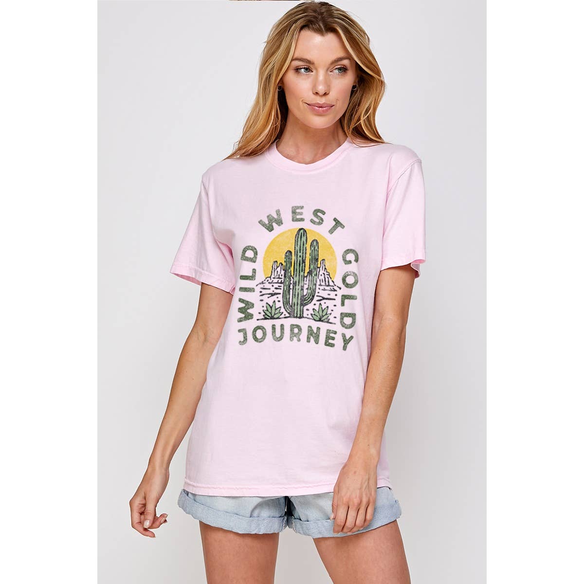 Wild West Gold Journey Graphic  Tee Hoodie, Sweatshirt | PodTeesHub.com