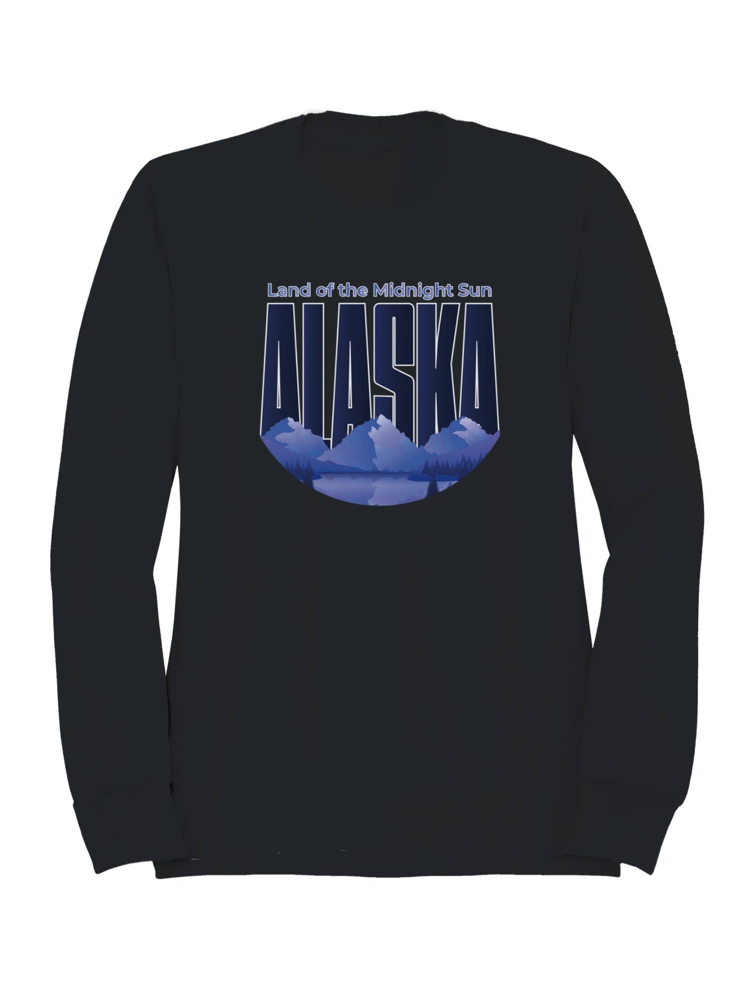 Alaska Midnight Sun  Men's Sweatshirt T-Shirts, Hoodie | PodTeesHub.com