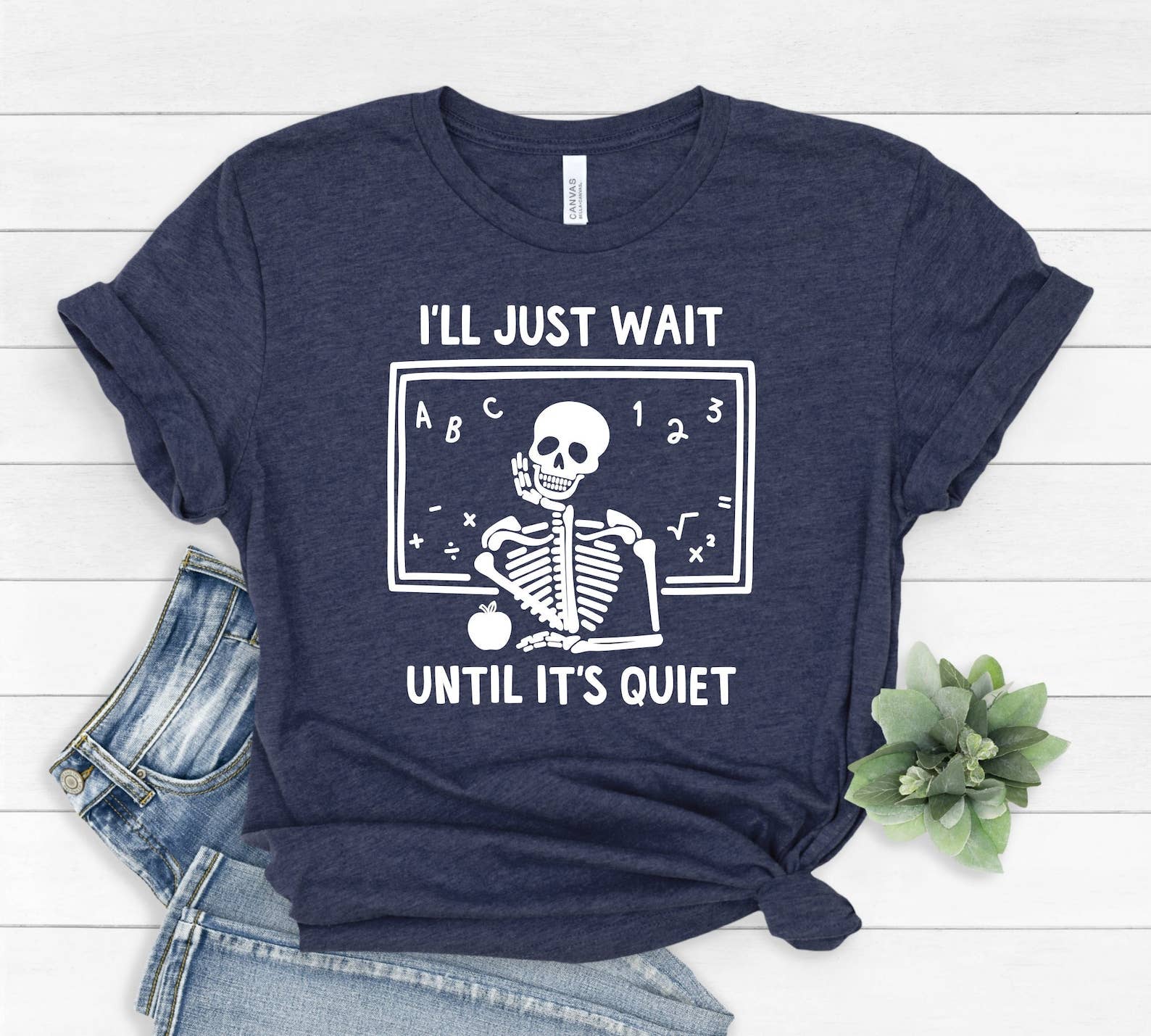 I'll Just Wait Until Its Quiet T-Shirt Hoodie, Sweatshirt | PodTeesHub.com