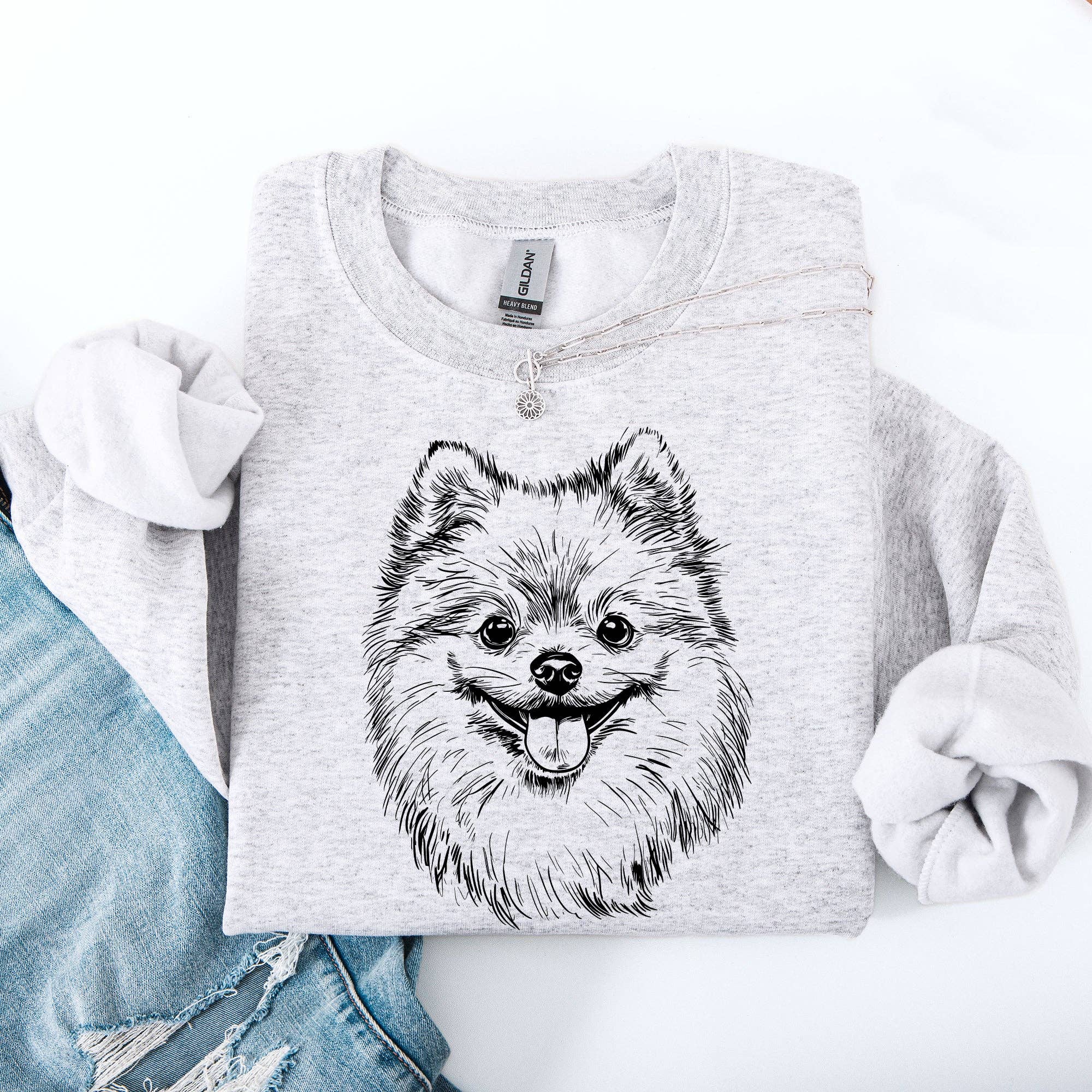 Pomeranian, Pet, Dog Breed Sweatshirt T-Shirts, Hoodie | PodTeesHub.com