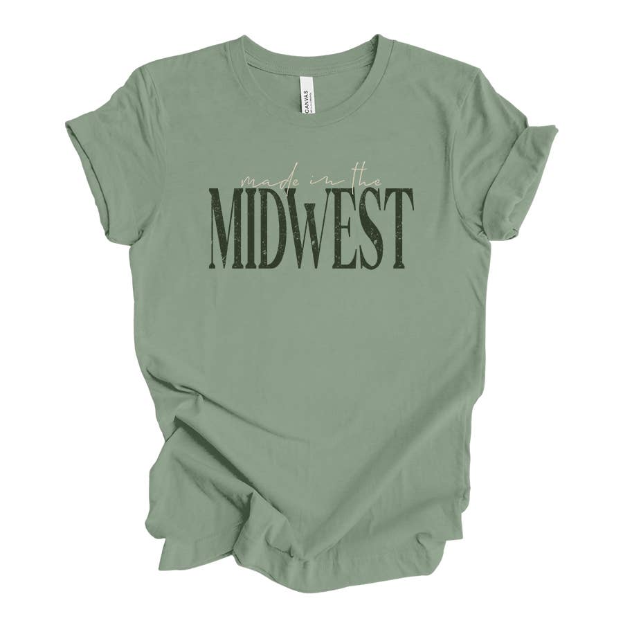 Made in the Midwest Tee Hoodie, Sweatshirt | PodTeesHub.com