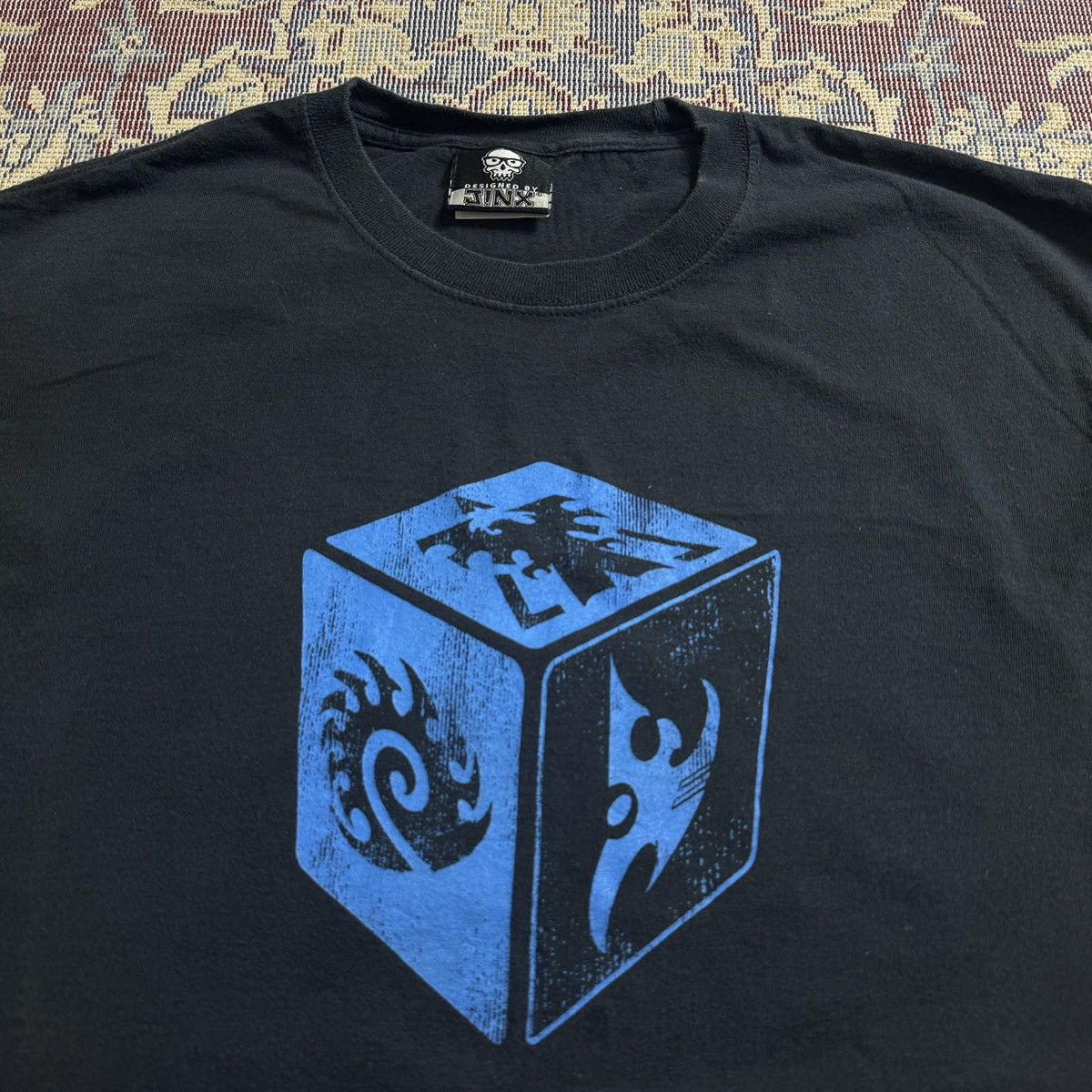 Playstation 2000s Starcraft Blizzard Microsft Video Game Promo Tee Y2k Hoodie, Sweatshirt | PodTeesHub.com