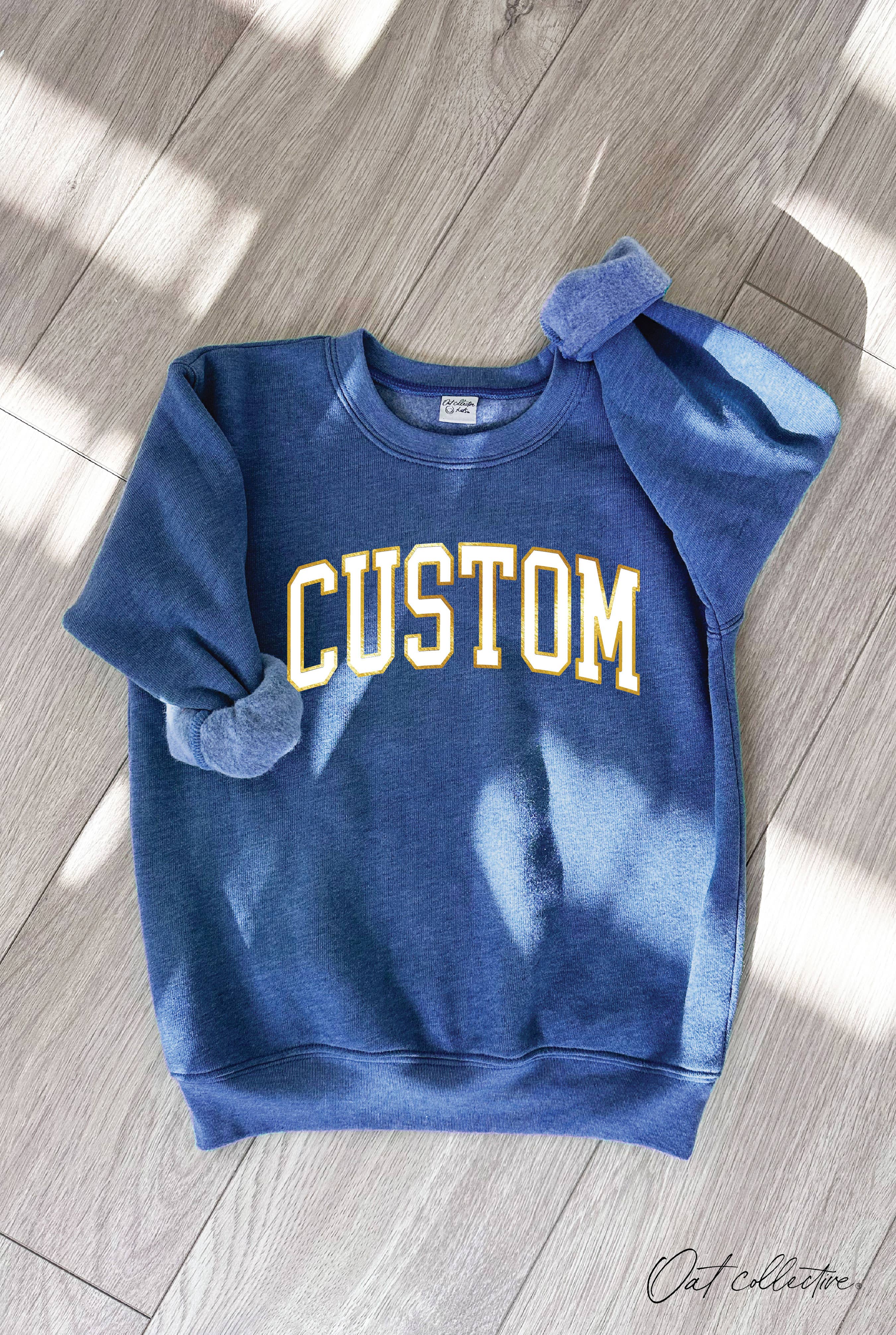 Custom Foil Youth Unisex Graphic Sweatshirt T-Shirts, Hoodie | PodTeesHub.com