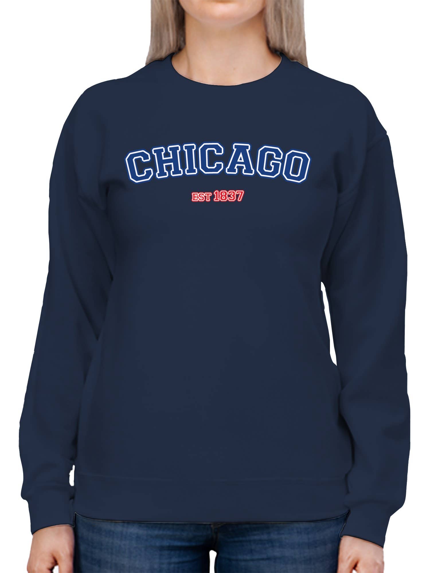 Chicago Vintage Women's Sweatshirt T-Shirts, Hoodie | PodTeesHub.com