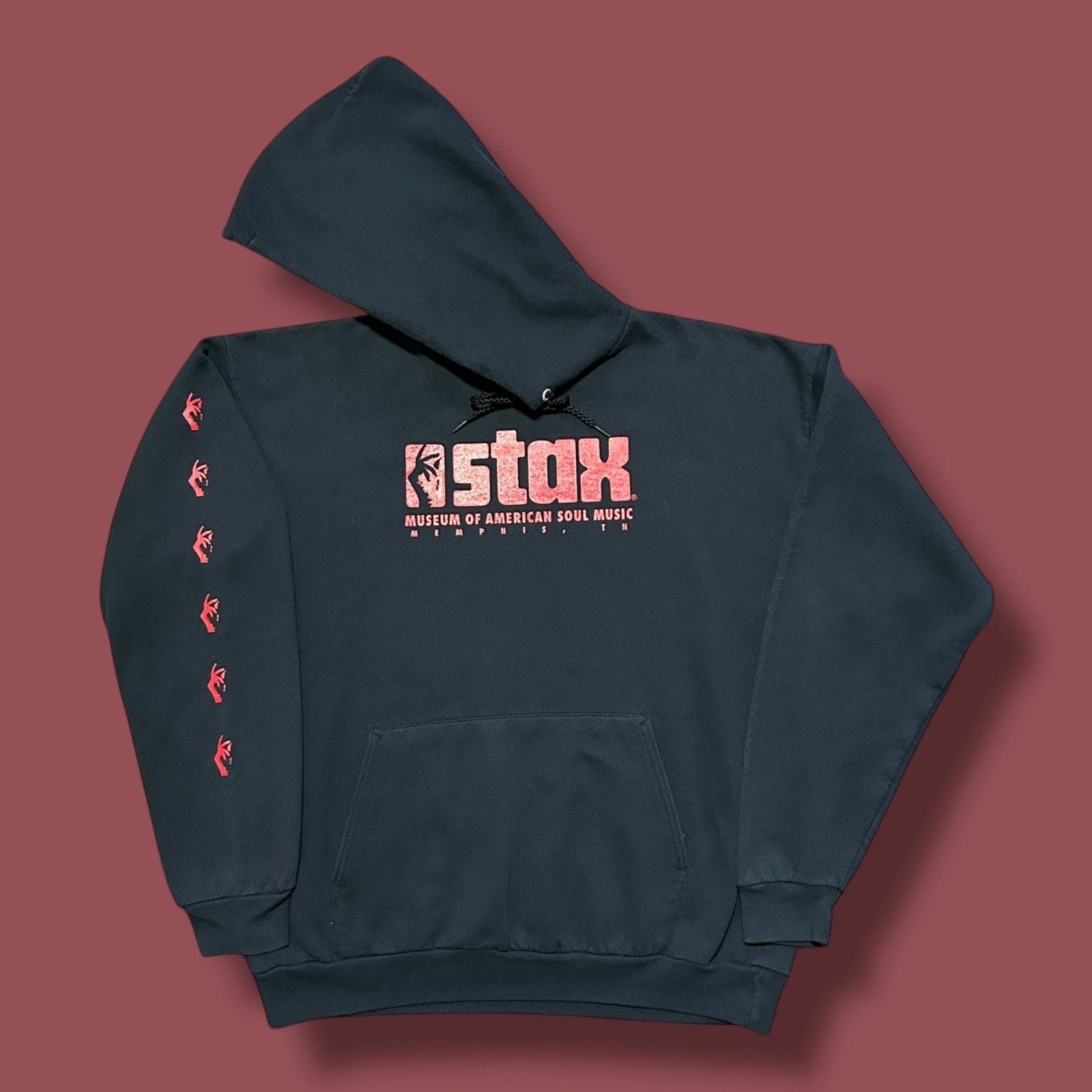 Vintage Stax Records Hoodie Soul Music Museum Y2k 2003 Large T-Shirts, Sweatshirt | PodTeesHub.com