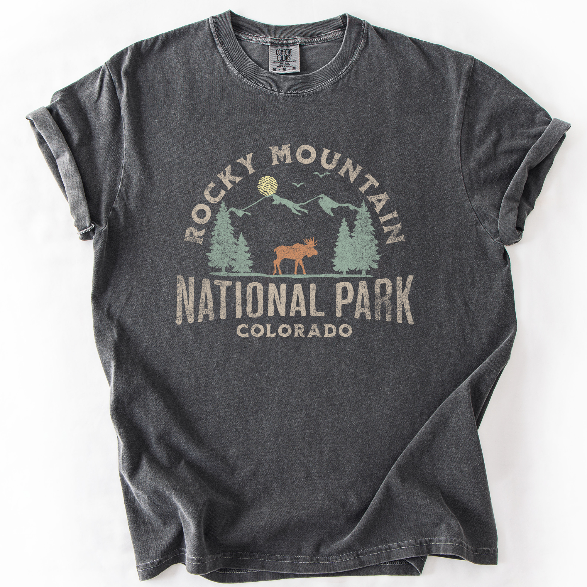 Rocky Mountain National Park Camping, Hiking T-Shirt Hoodie, Sweatshirt | PodTeesHub.com