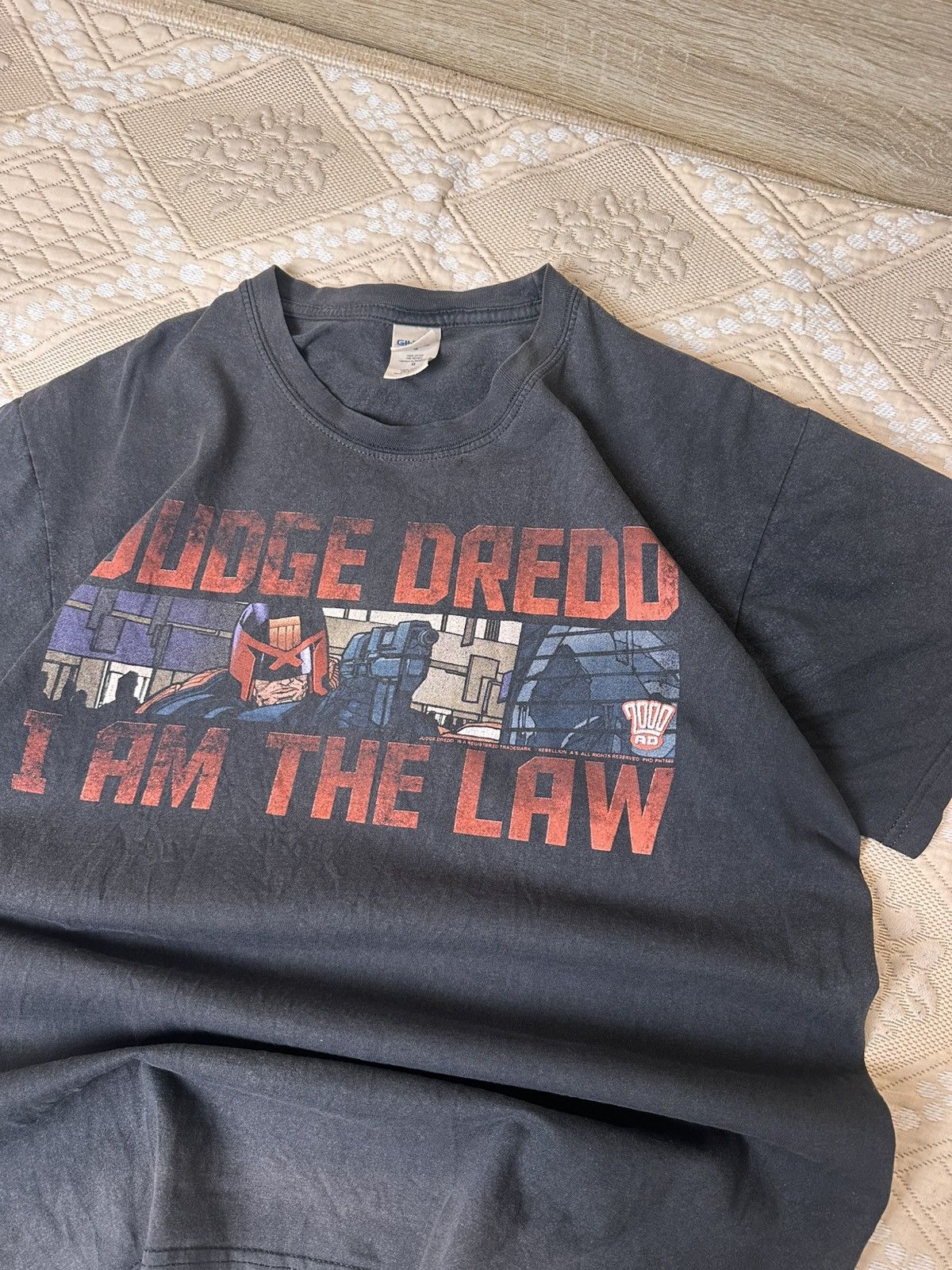 Judge Dredd Vintage Cartoon Movie T Shirt Tee Usa Anime Hoodie, Sweatshirt | PodTeesHub.com