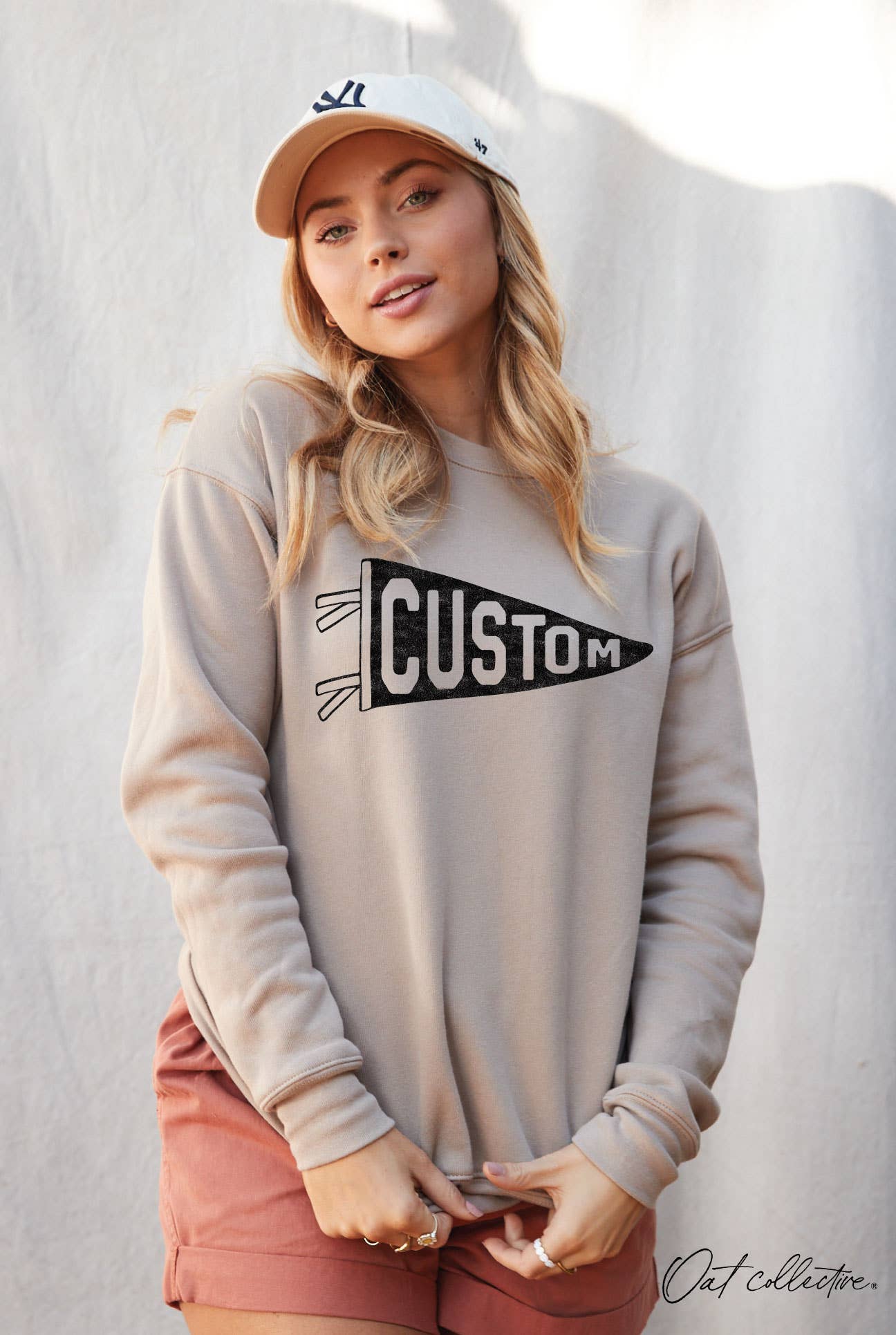 Custom Pennant  Graphic Sweatshirt T-Shirts, Hoodie | PodTeesHub.com