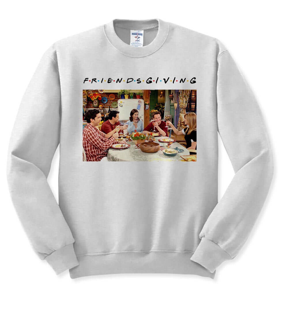 Friendsgiving Thanksgiving Sweater - Friends Fun Sweatshirt T-Shirts, Hoodie | PodTeesHub.com