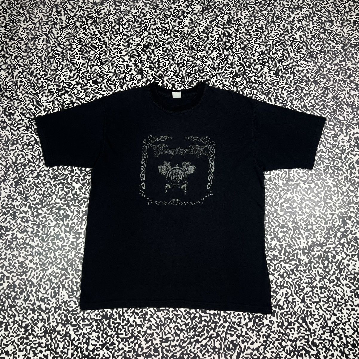 Band Tees Vintage 00s Finntroll Band Rock Black Metal Faded T Shirt Hoodie, Sweatshirt | PodTeesHub.com