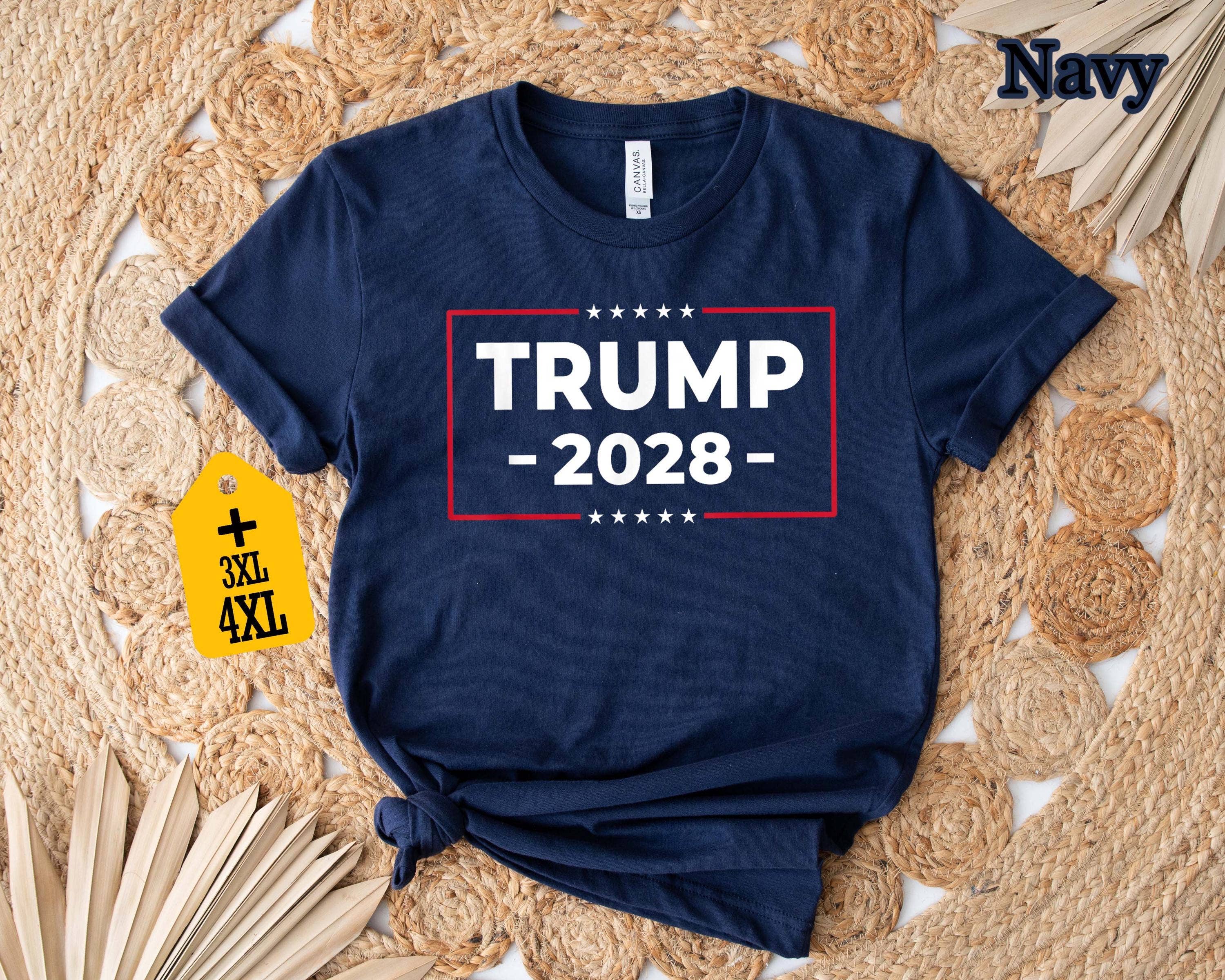 Trump 2028 Political Supporter Tee Hoodie, Sweatshirt | PodTeesHub.com