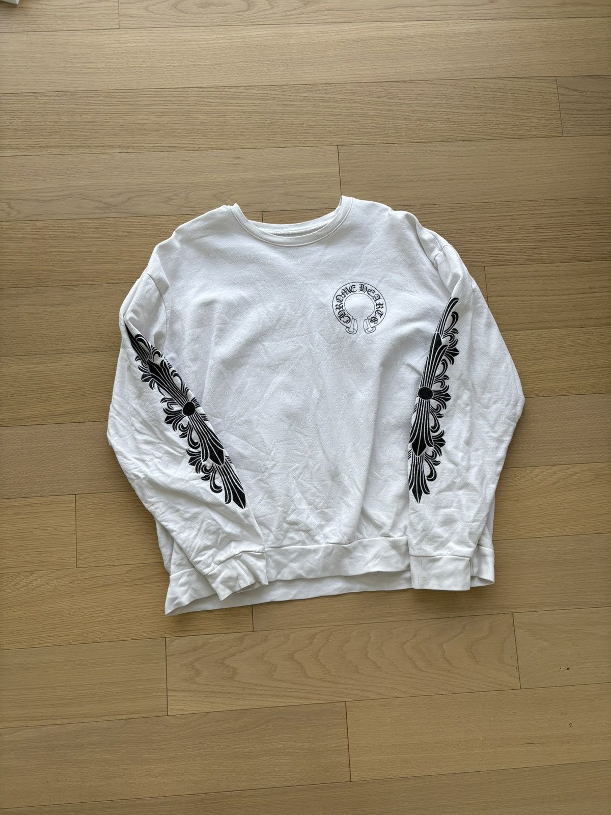 Hearts Chrome Hearts Crewneck T-Shirts, Hoodie, Sweatshirt | PodTeesHub.com