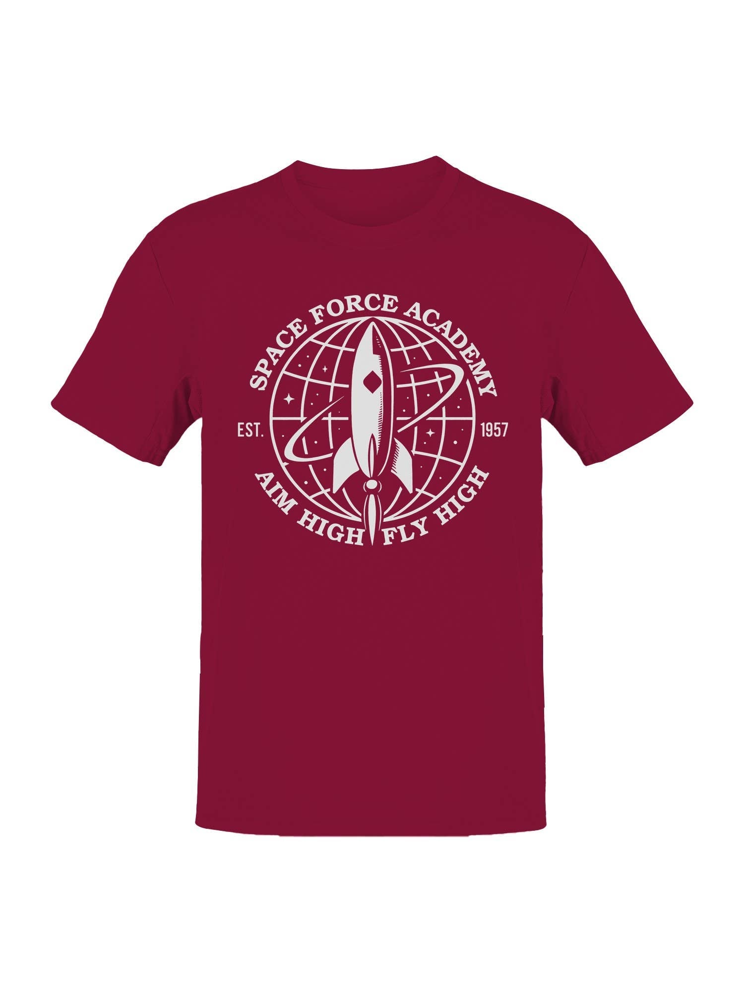 Space Force Academy Rocket Emblem Men's T-Shirt Hoodie, Sweatshirt | PodTeesHub.com
