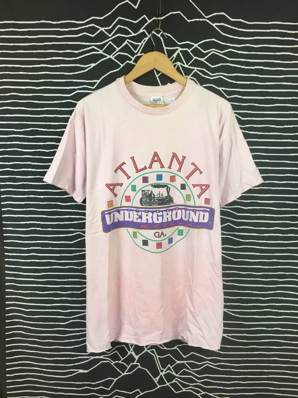 Vintage 90s Anvil Atalanta Georgia Underground Graphic Tee Hoodie, Sweatshirt | PodTeesHub.com