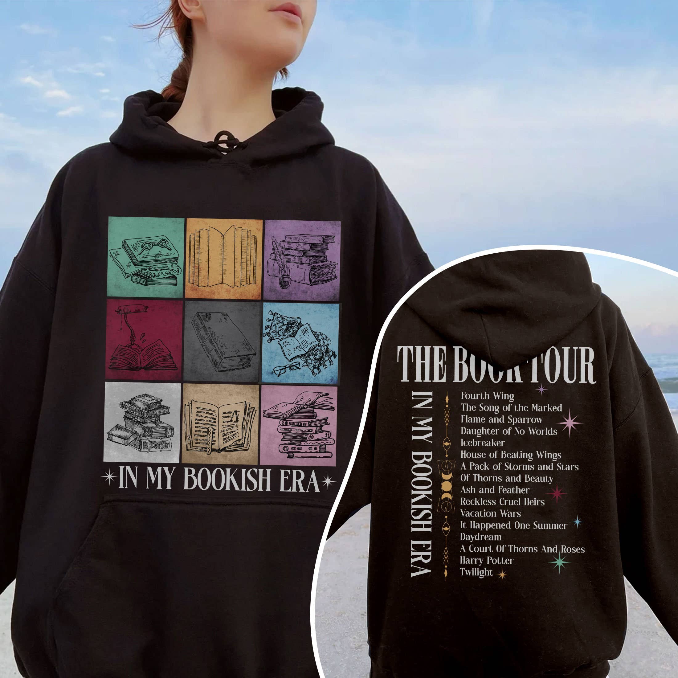 My Bookish Era Custom Books Sweatshirt - Personalized Gift T-Shirts, Hoodie | PodTeesHub.com