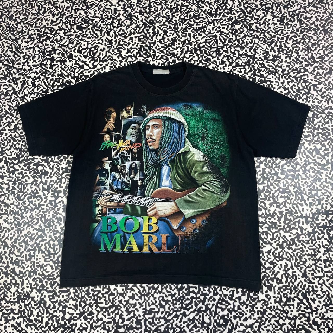 Bob Marley Vintage 00s Bob Marley Rap Band Retro Weed T Shirt Y2k Hoodie, Sweatshirt | PodTeesHub.com