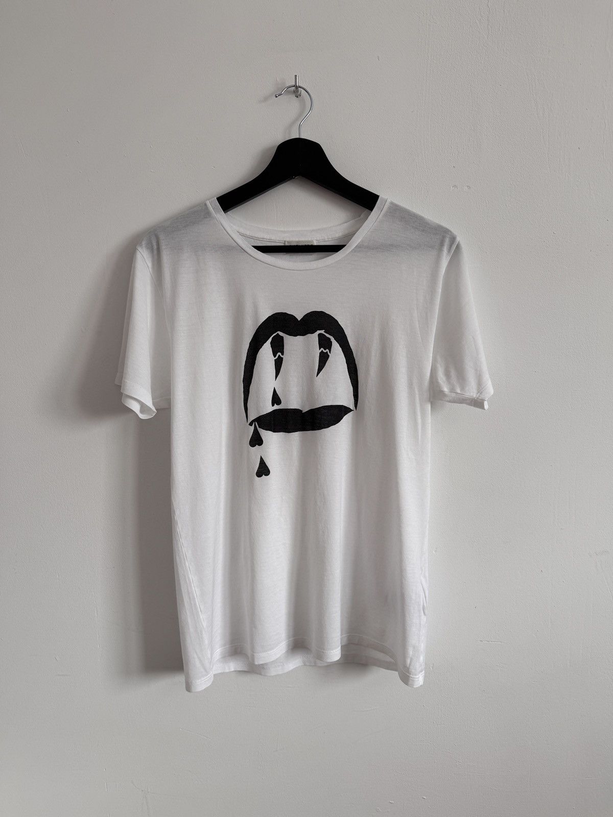 Laurent Paris Saint Laurent Ss16 Bloodluster White T Shirt Hoodie, Sweatshirt | PodTeesHub.com