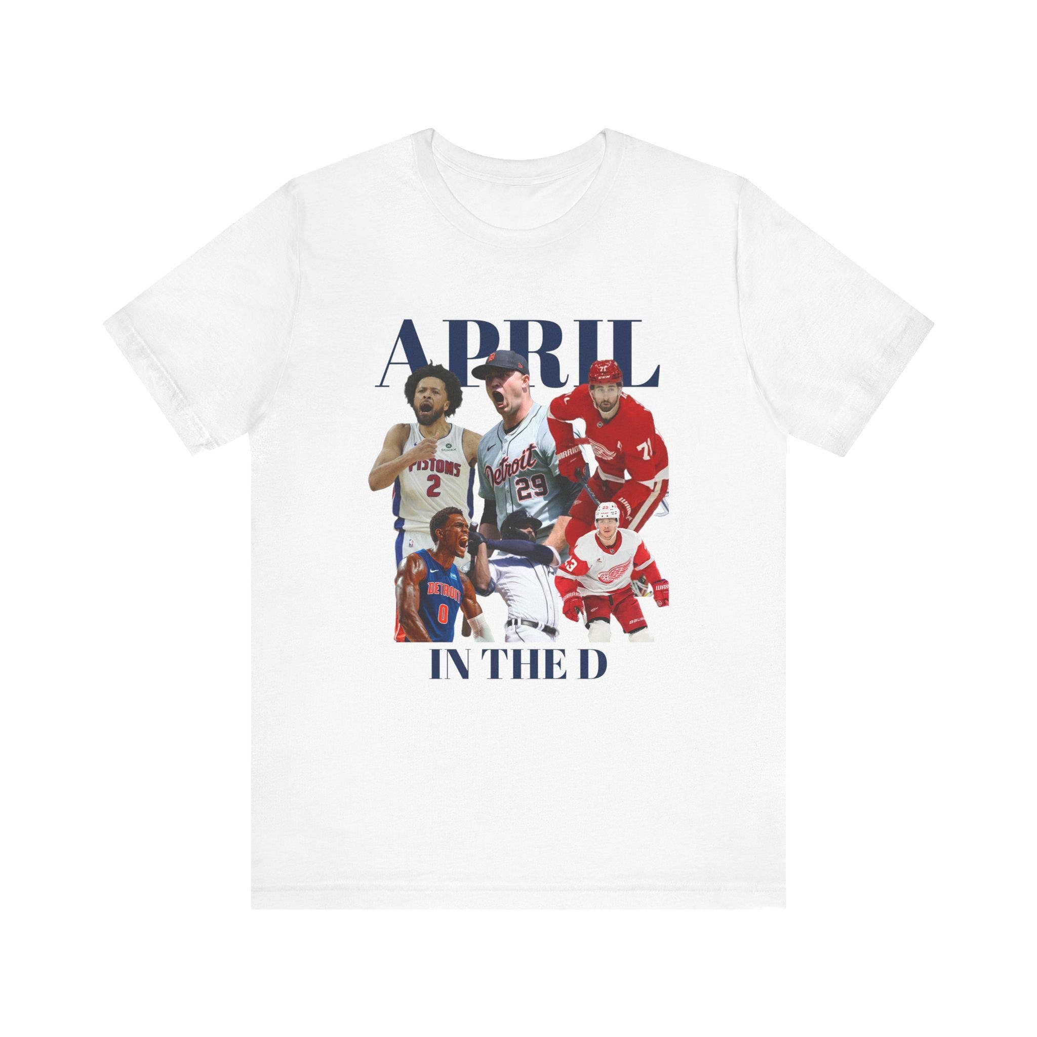 Detroit Sports Graphic Tee - Pistons, Tigers, Red Wings Hoodie, Sweatshirt | PodTeesHub.com