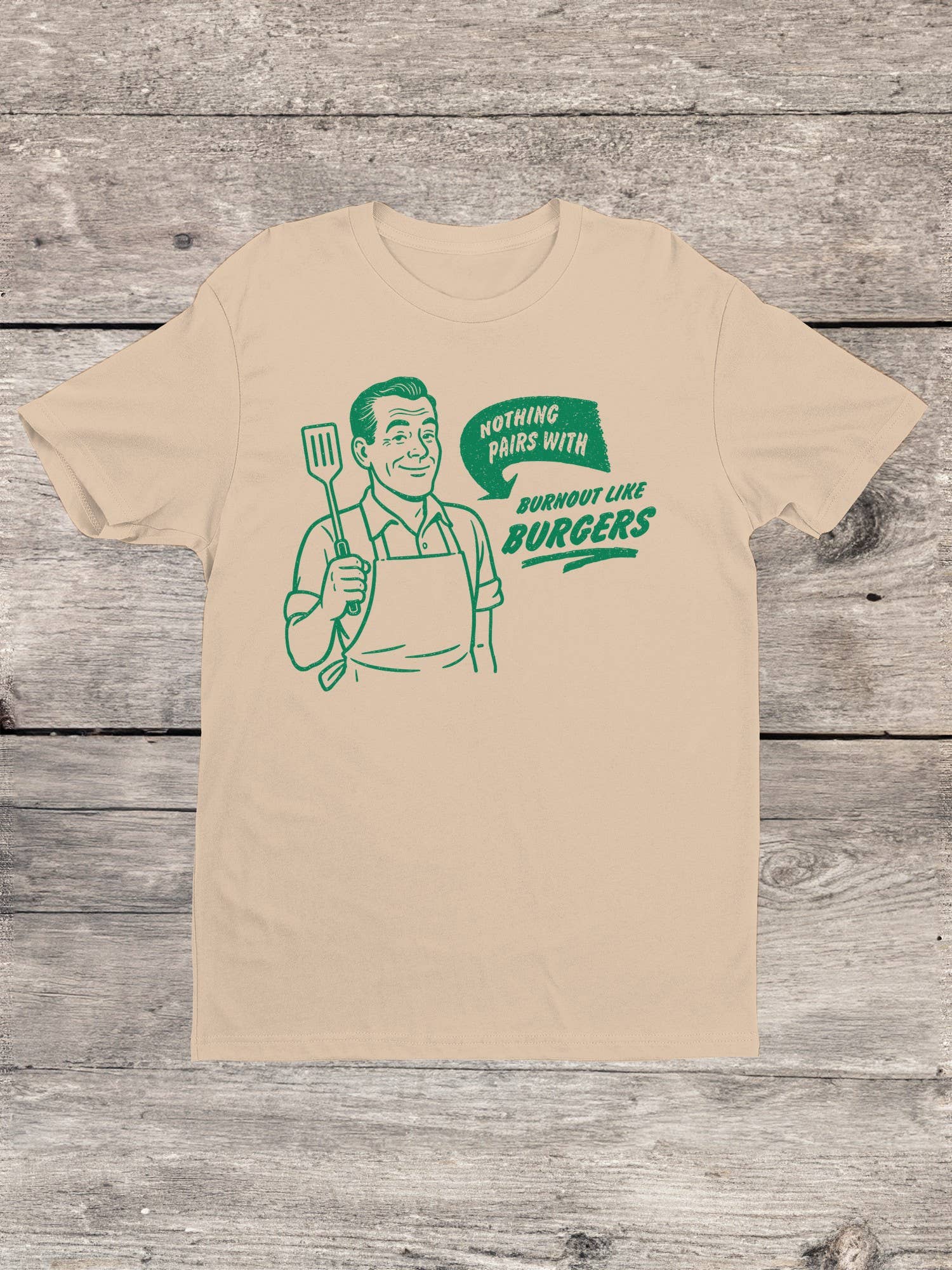 Bbq Apron - Grill Master Fun Men's T-Shirt Hoodie, Sweatshirt | PodTeesHub.com