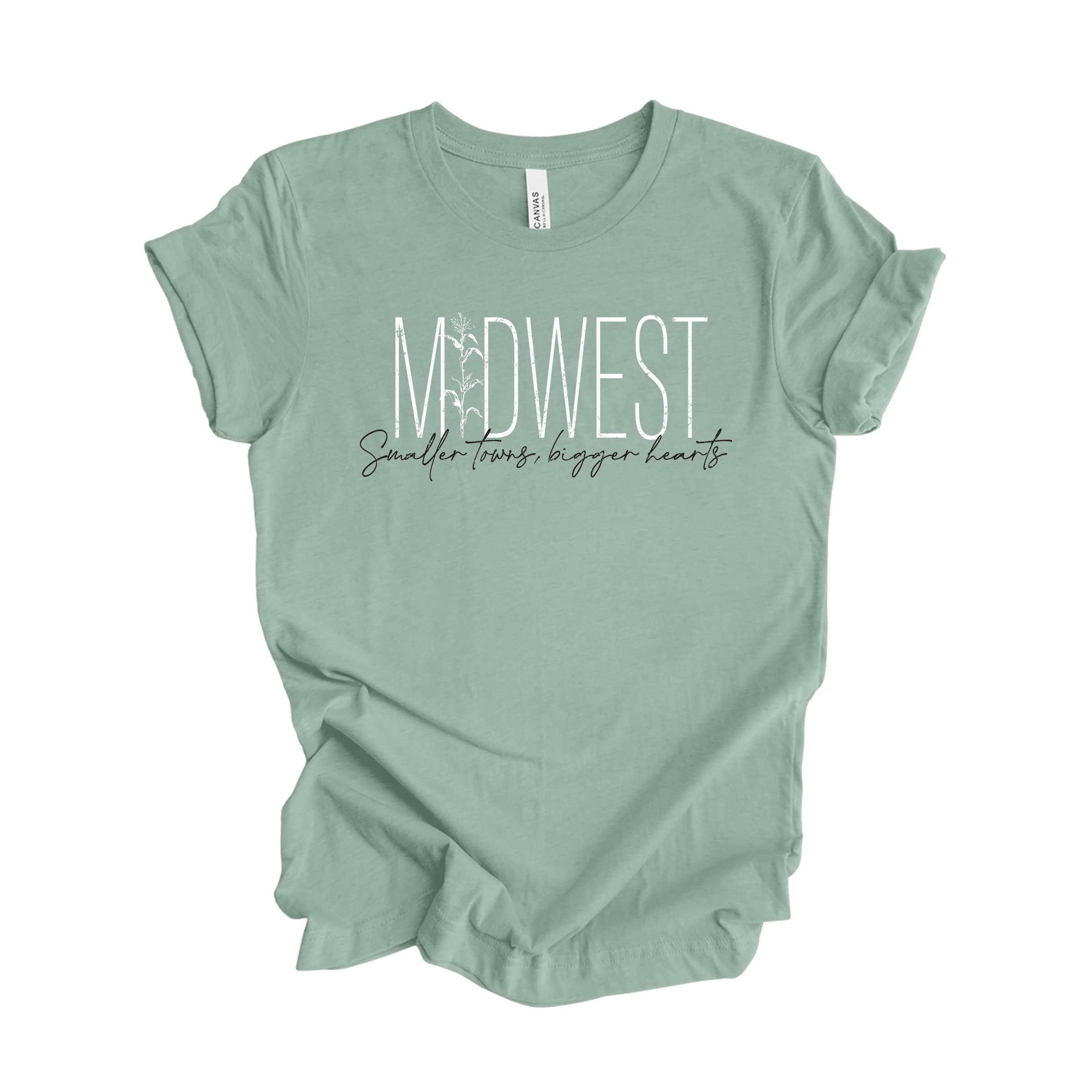 Midwest Smaller Towns Tee Hoodie, Sweatshirt | PodTeesHub.com