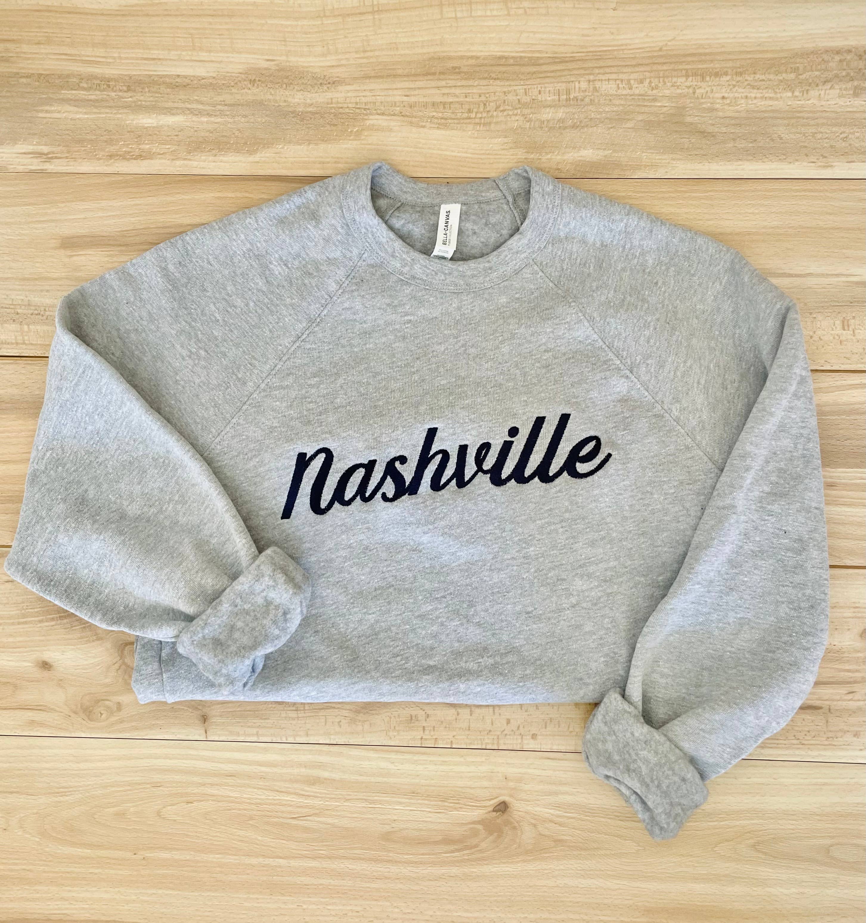 The Signature - Embroidered Crewneck Sweatshirt T-Shirts, Hoodie | PodTeesHub.com