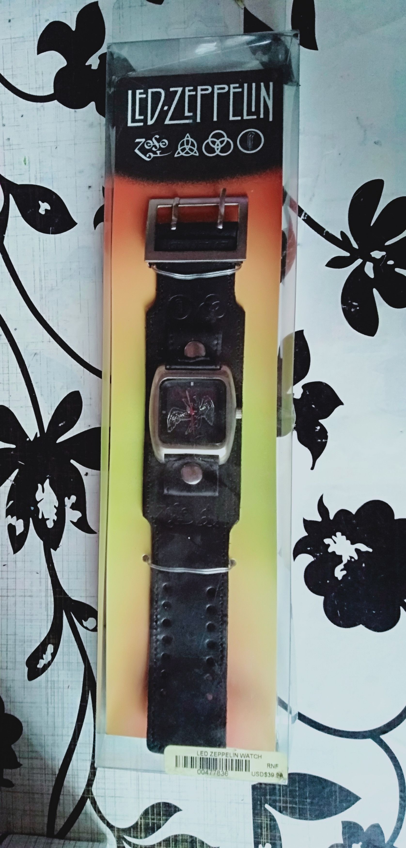 Vintage Rare Nos Led Zeppelin Leather Strap Watch T-Shirts, Hoodie, Sweatshirt | PodTeesHub.com