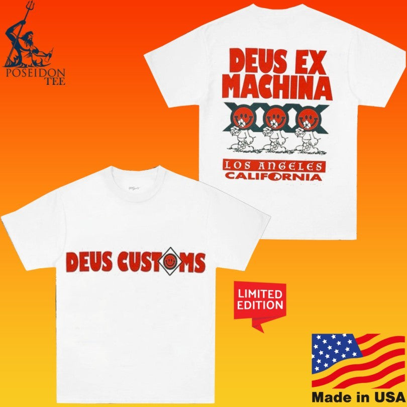 Deus Customs Deus Ex Machina Los Angeles California Big Sniff T-shirt