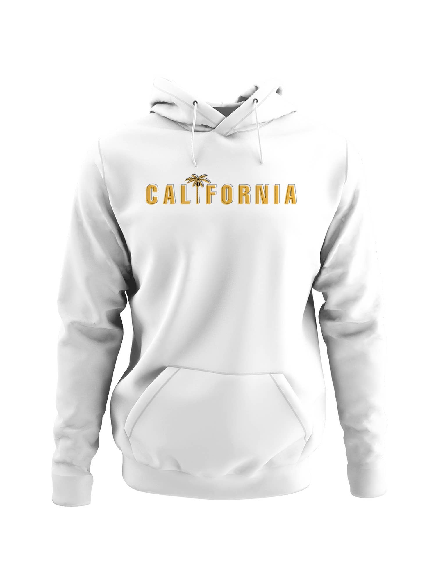 California Palm Print Men's Hoodie T-Shirts, Sweatshirt | PodTeesHub.com