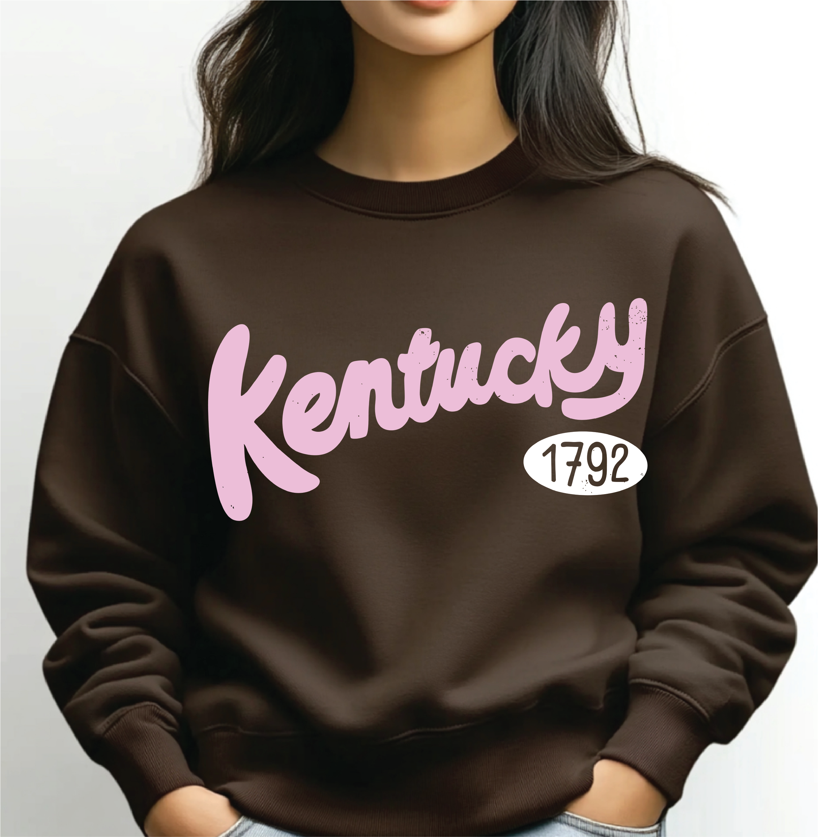 Kentucky 1792 Puff Ink Dark Brown Sweatshirt T-Shirts, Hoodie | PodTeesHub.com