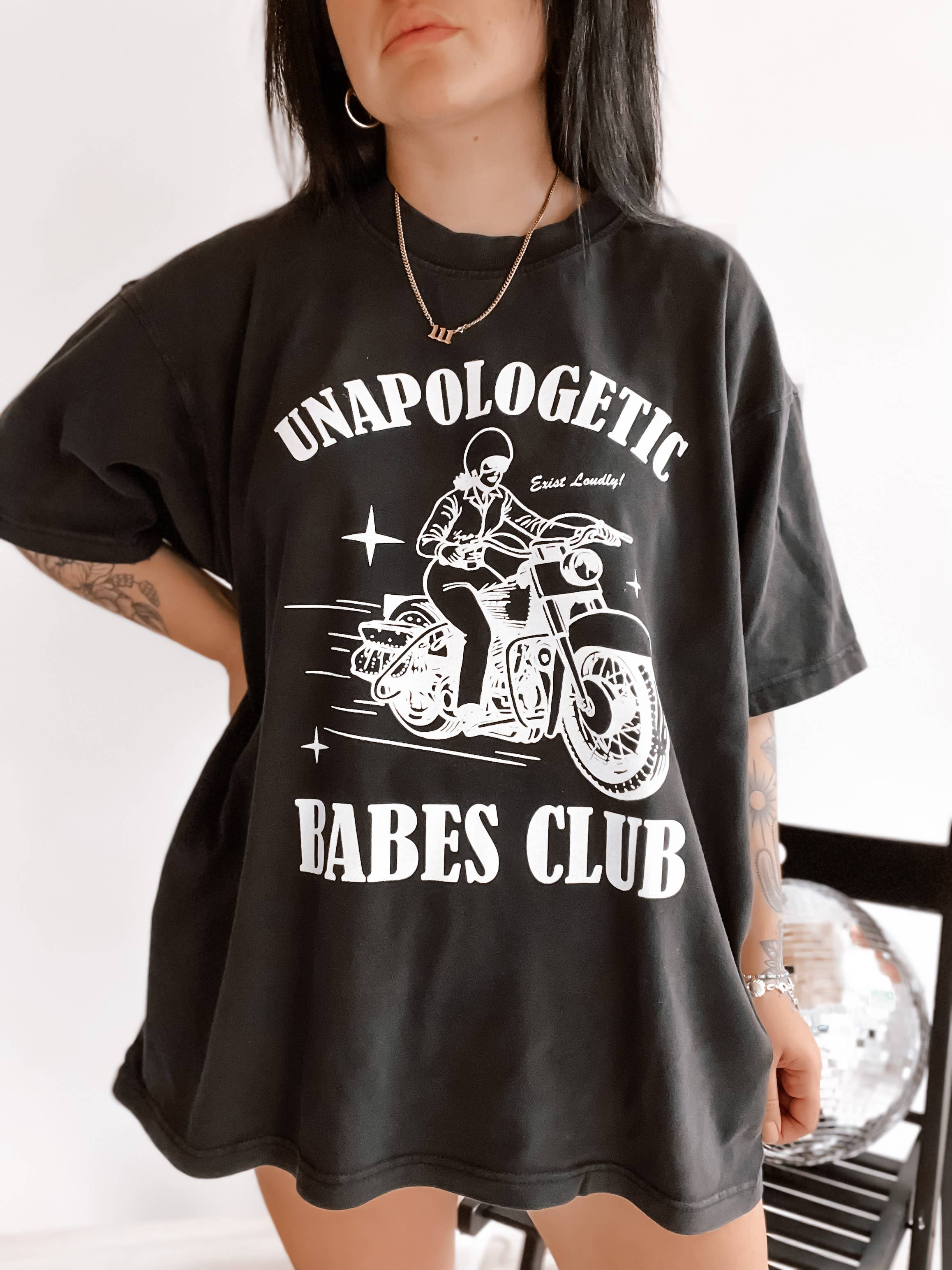 Unapologetic Babes Club Feminist Graphic Tee - Black Hoodie, Sweatshirt | PodTeesHub.com
