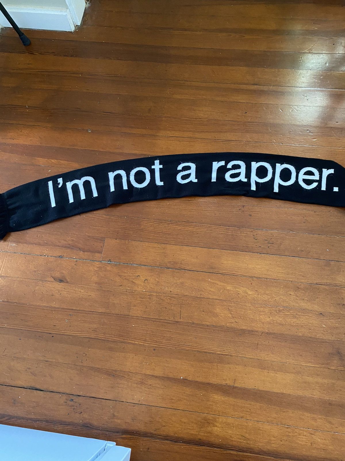 Fuck Art Make Tees Fuck Art Make Tees Not A Rapper Scarf Hoodie, Sweatshirt | PodTeesHub.com