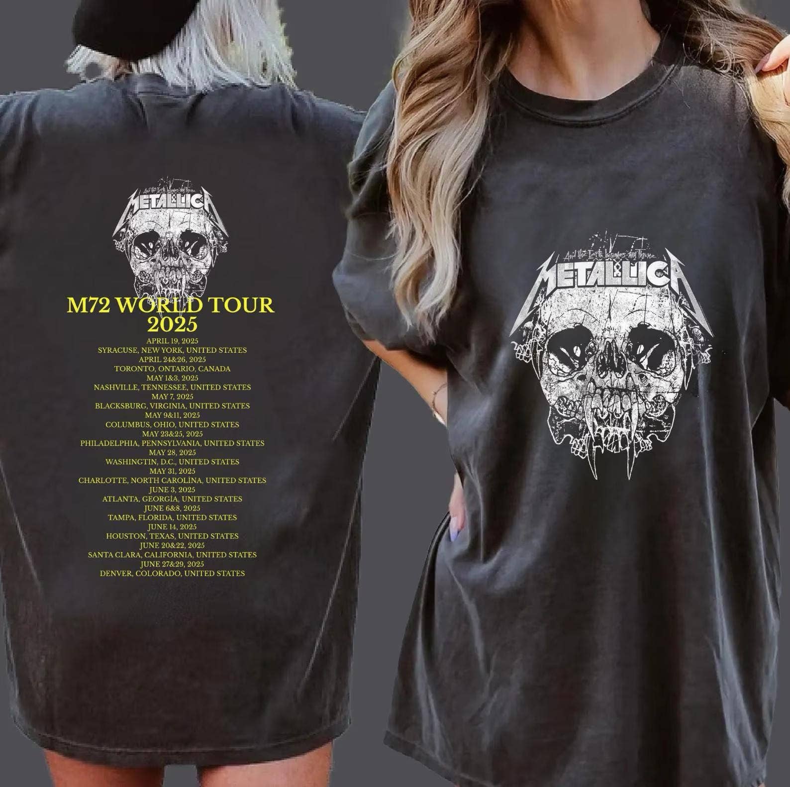 2025 Tour Rock Music Shirt Hoodie, Sweatshirt | PodTeesHub.com