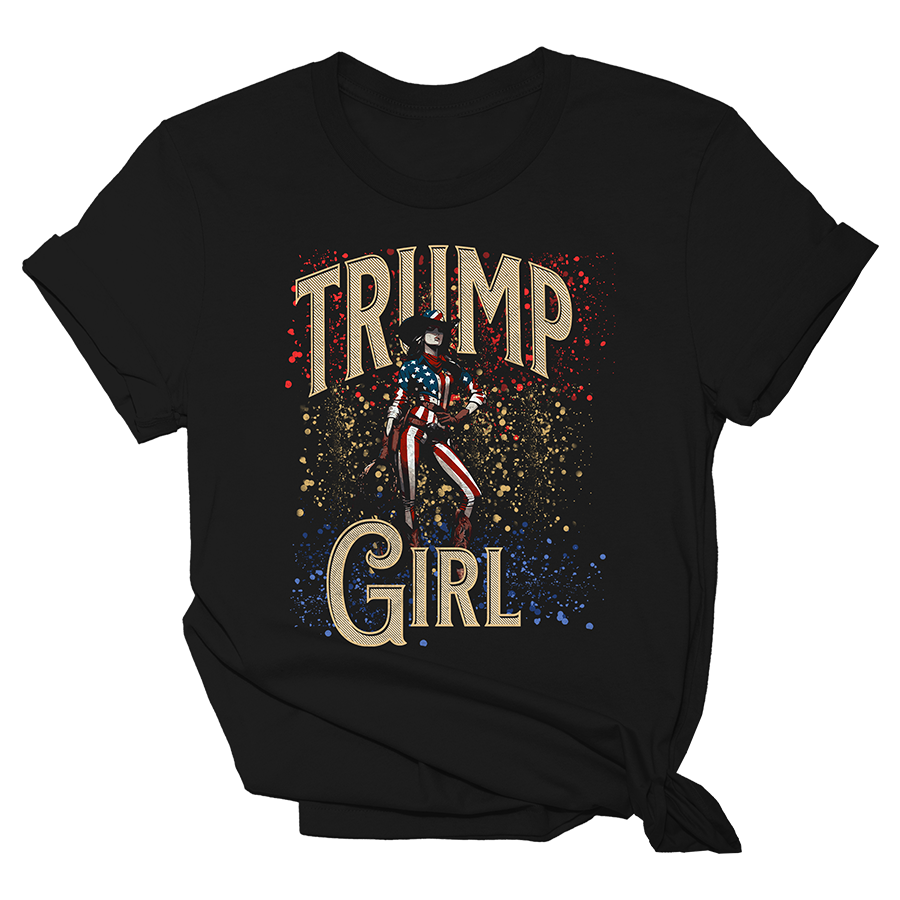 Glamor Trump Girl Tee - 1846 Hoodie, Sweatshirt | PodTeesHub.com