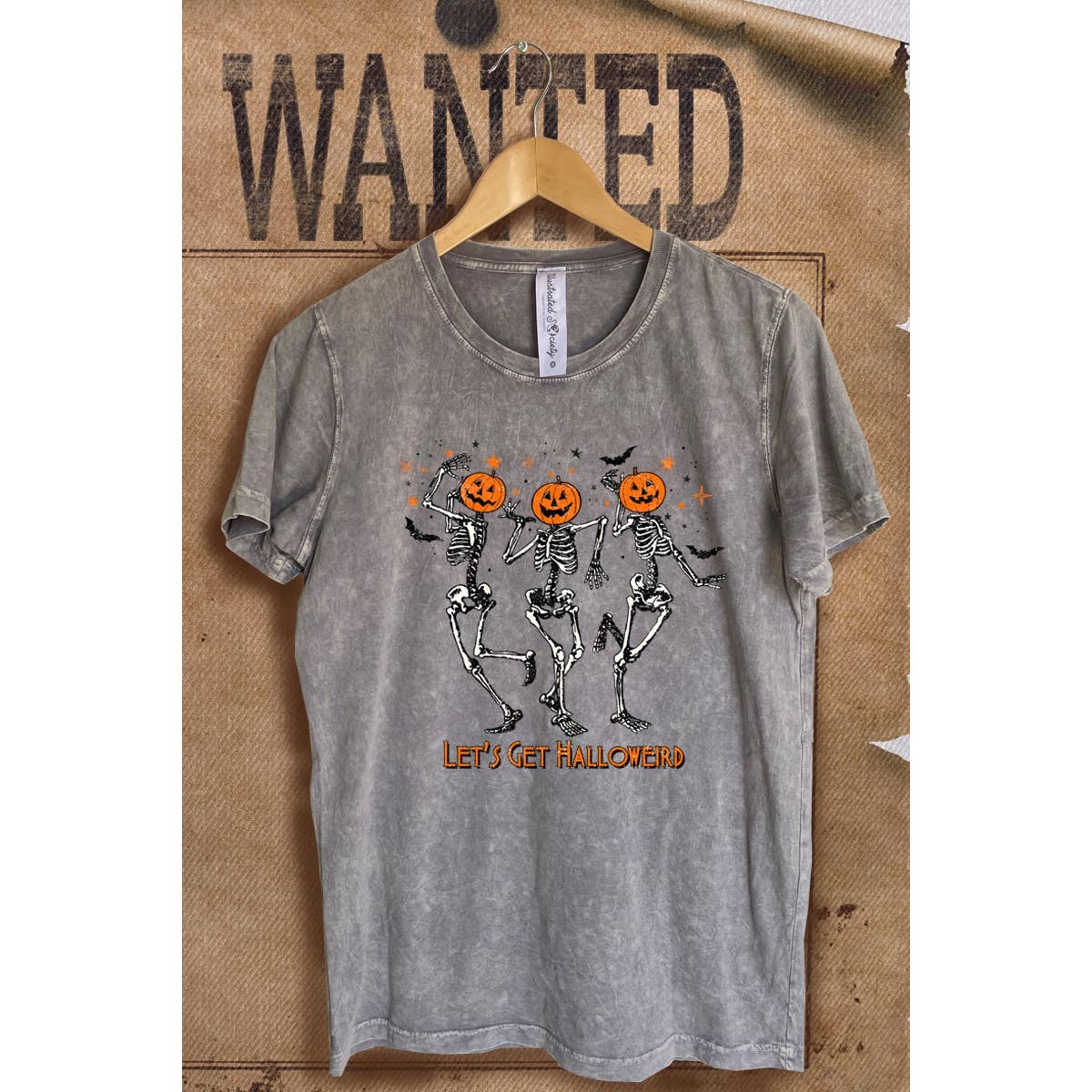 Halloween Vintage  Mineral Wash Vintage  Graphic  Tee Hoodie, Sweatshirt | PodTeesHub.com