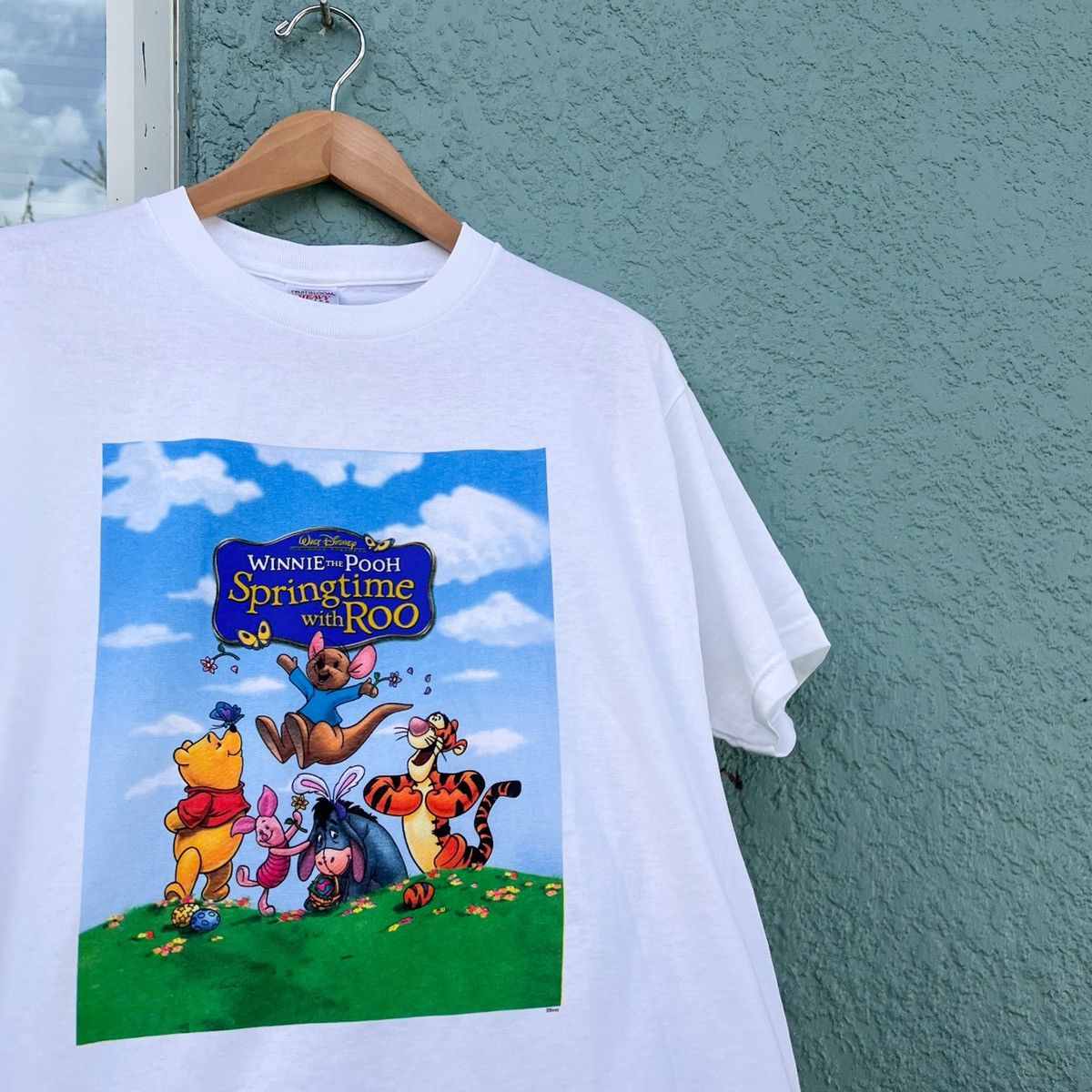 Vintage Y2k Winnie Pooh Springtime W Roo Movie T-Shirts, Hoodie, Sweatshirt
