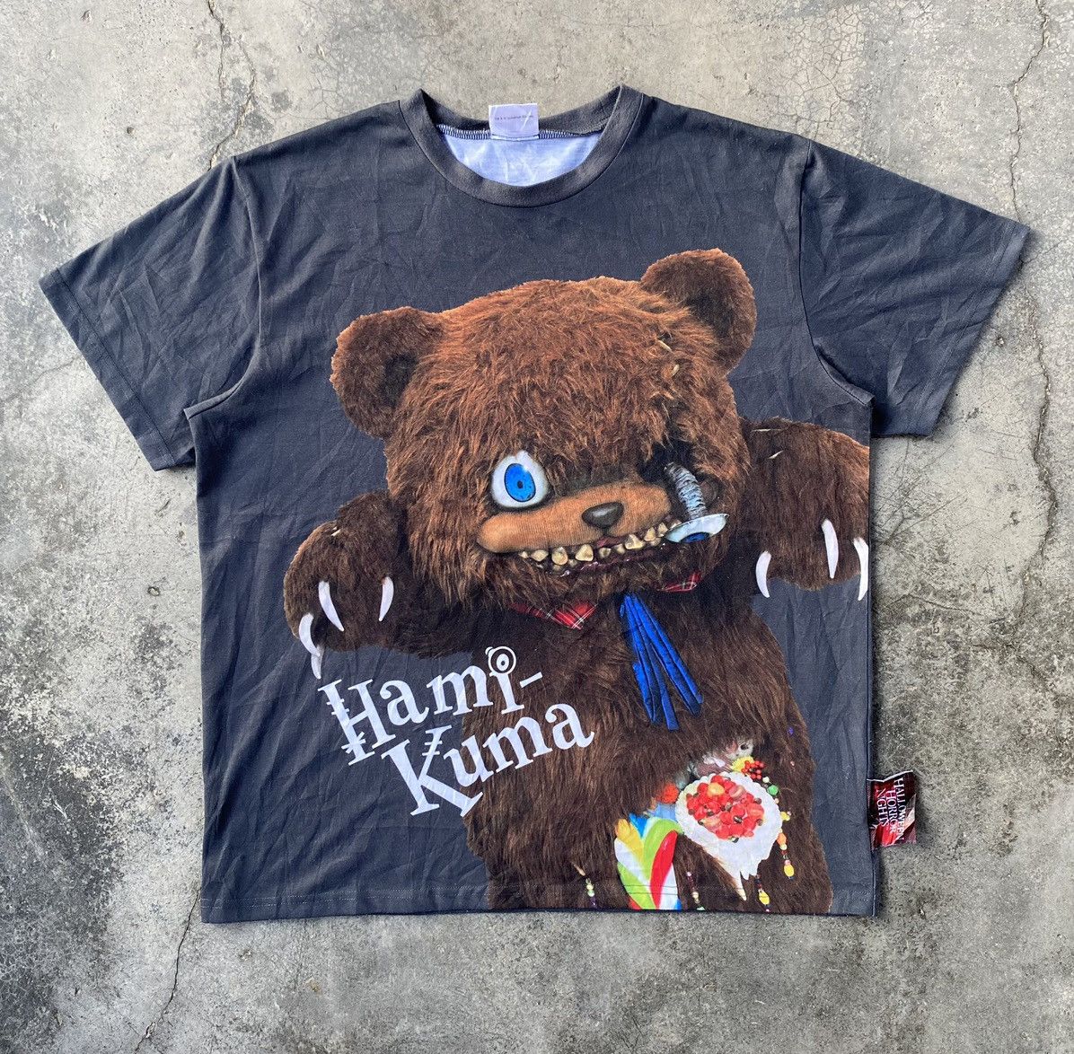 Rare Vintage 2000s Hami Kuma Halloween Horror Tees Hoodie, Sweatshirt | PodTeesHub.com