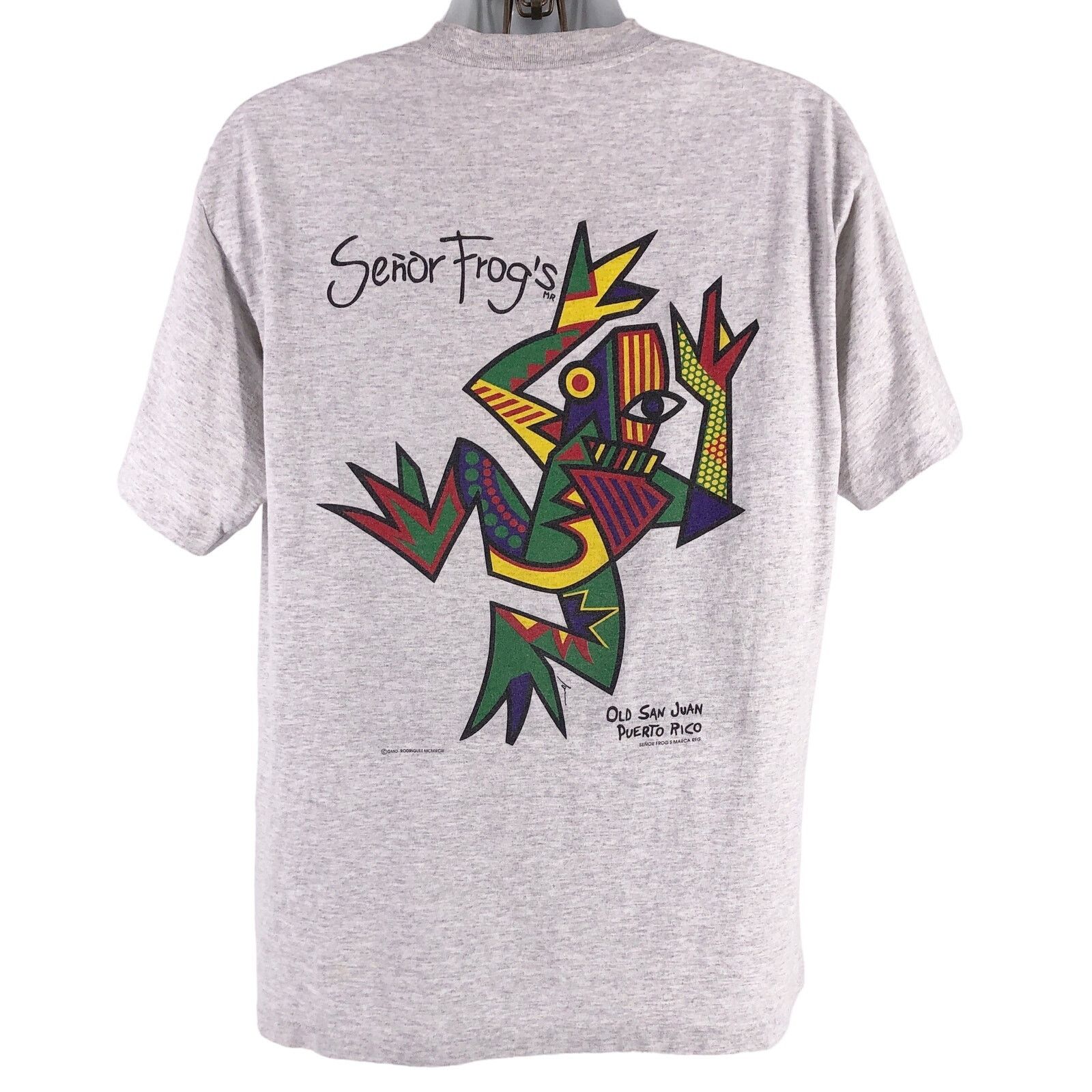 Vintage 90s Senor Frog S San Juan Puerto Rico 1990s Vintage T-Shirts, Hoodie, Sweatshirt