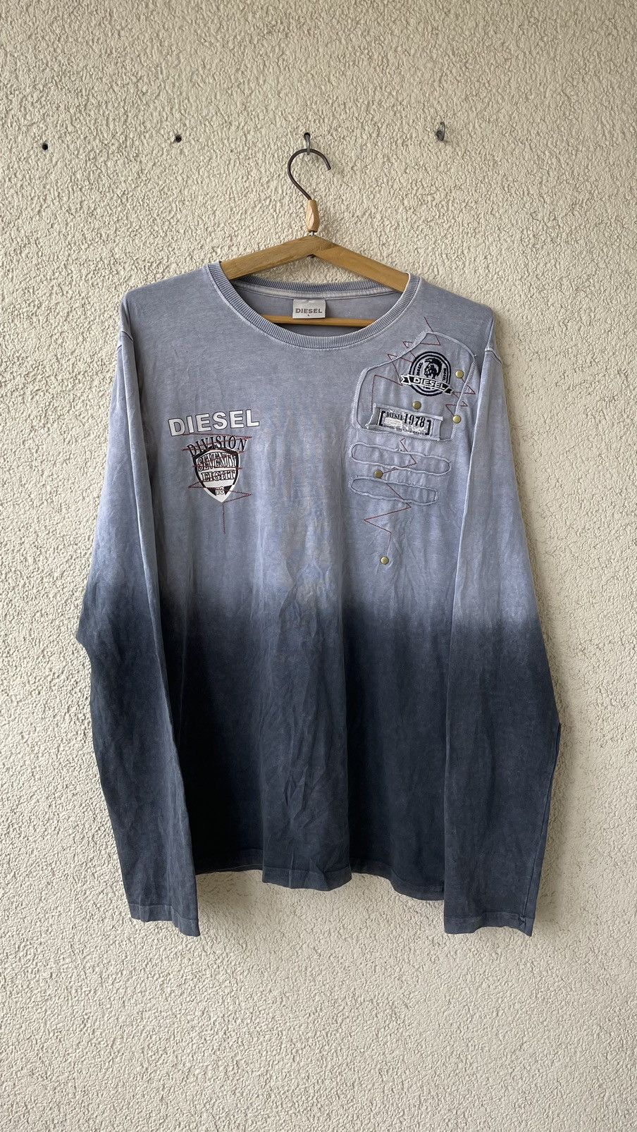 Vintage Y2k Diesel Japanese Retro Bootleg Style T Shirt 90s Hoodie, Sweatshirt | PodTeesHub.com