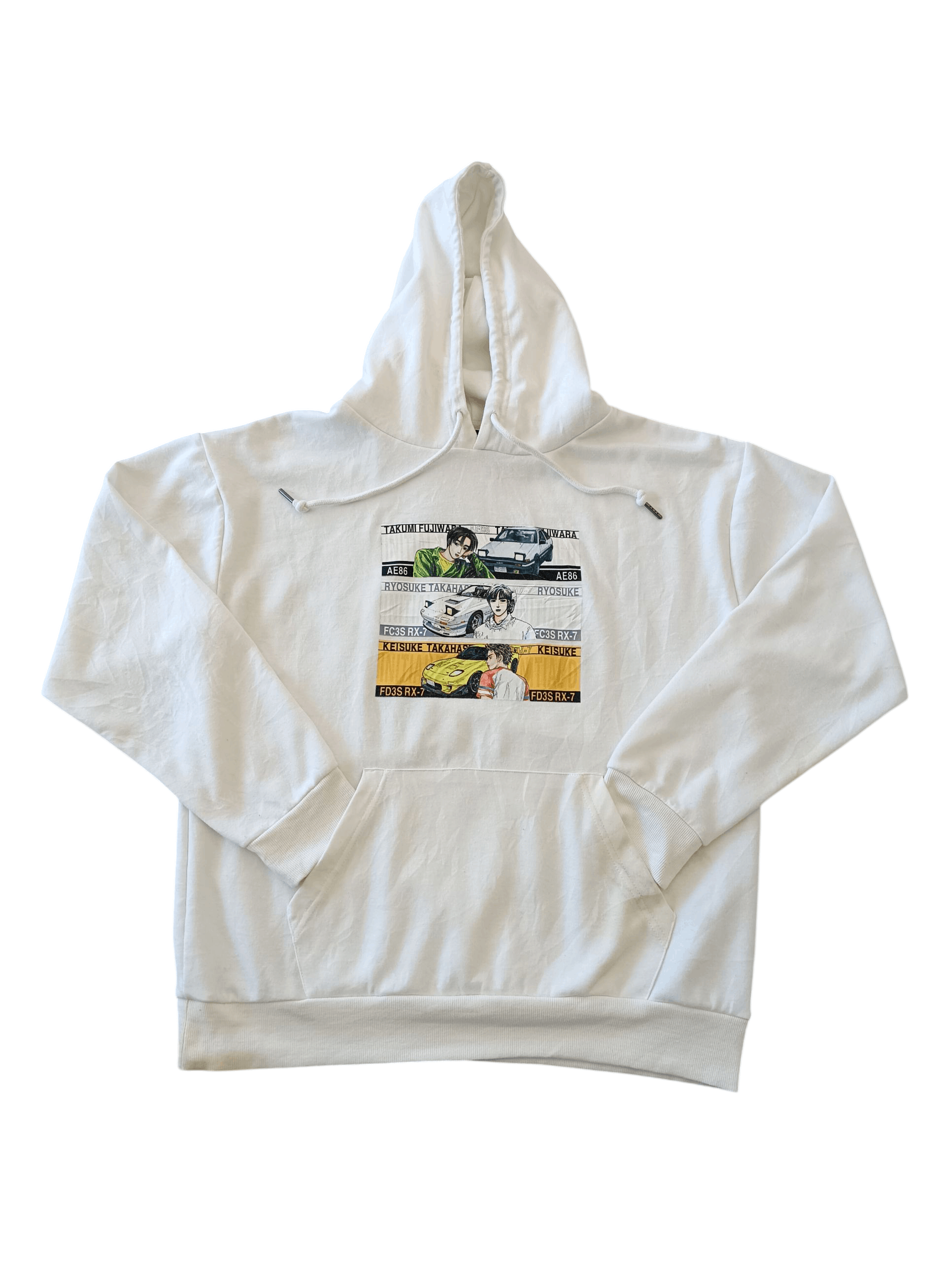 Anime Vintage Initial D Cartoon Anime Japan Hoodie T-Shirts, Sweatshirt | PodTeesHub.com
