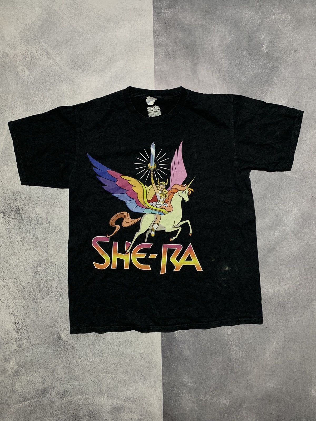 Vintage Y2k She Ra T Shirt Cartoon Tee Streetwear Size L Hoodie, Sweatshirt | PodTeesHub.com